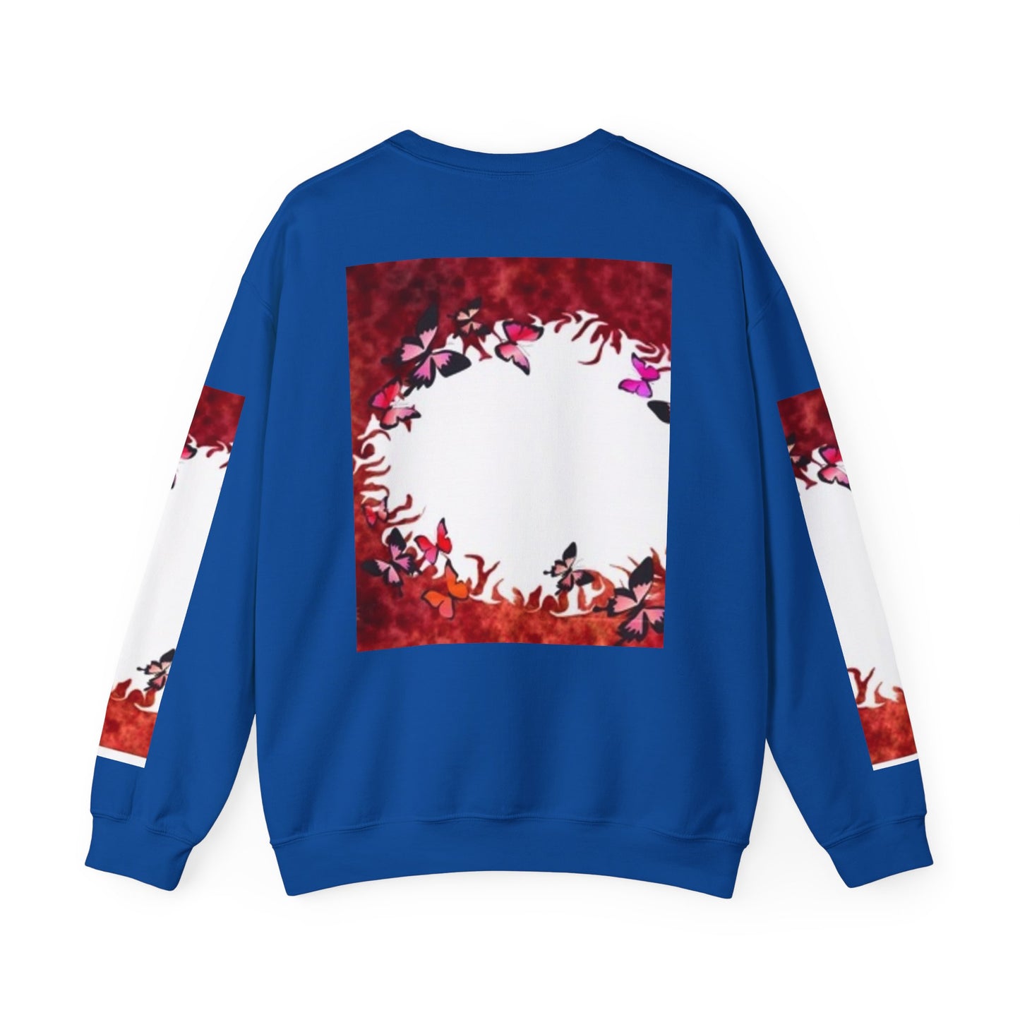 Floral Nature Crewneck Sweatshirt - Cozy Unisex Pullover for Nature Lovers