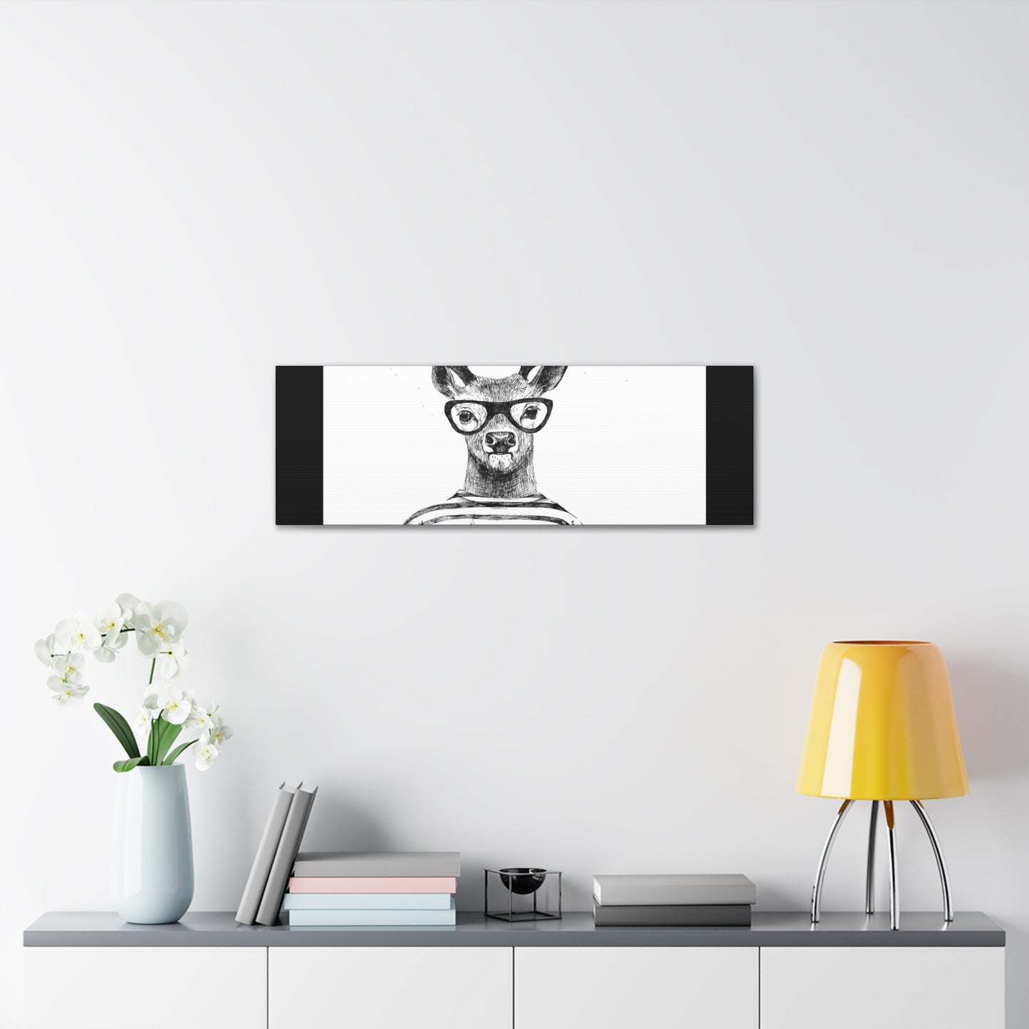 Whimsical Deer Canvas Gallery Wraps - Unique Home Decor for Animal Lovers
