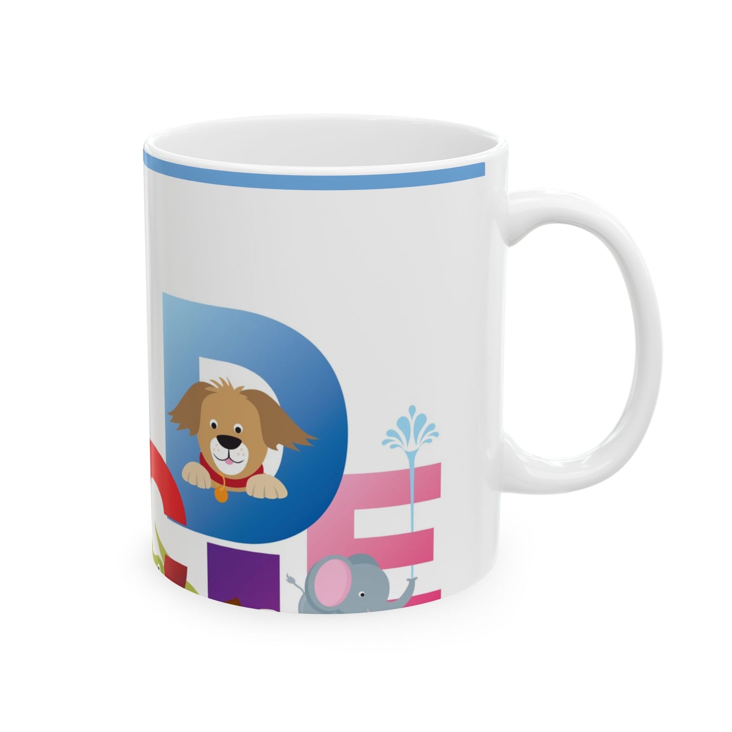 Elegant Nature-Inspired 11oz & 15oz Ceramic Mug with Bird and Floral Designs