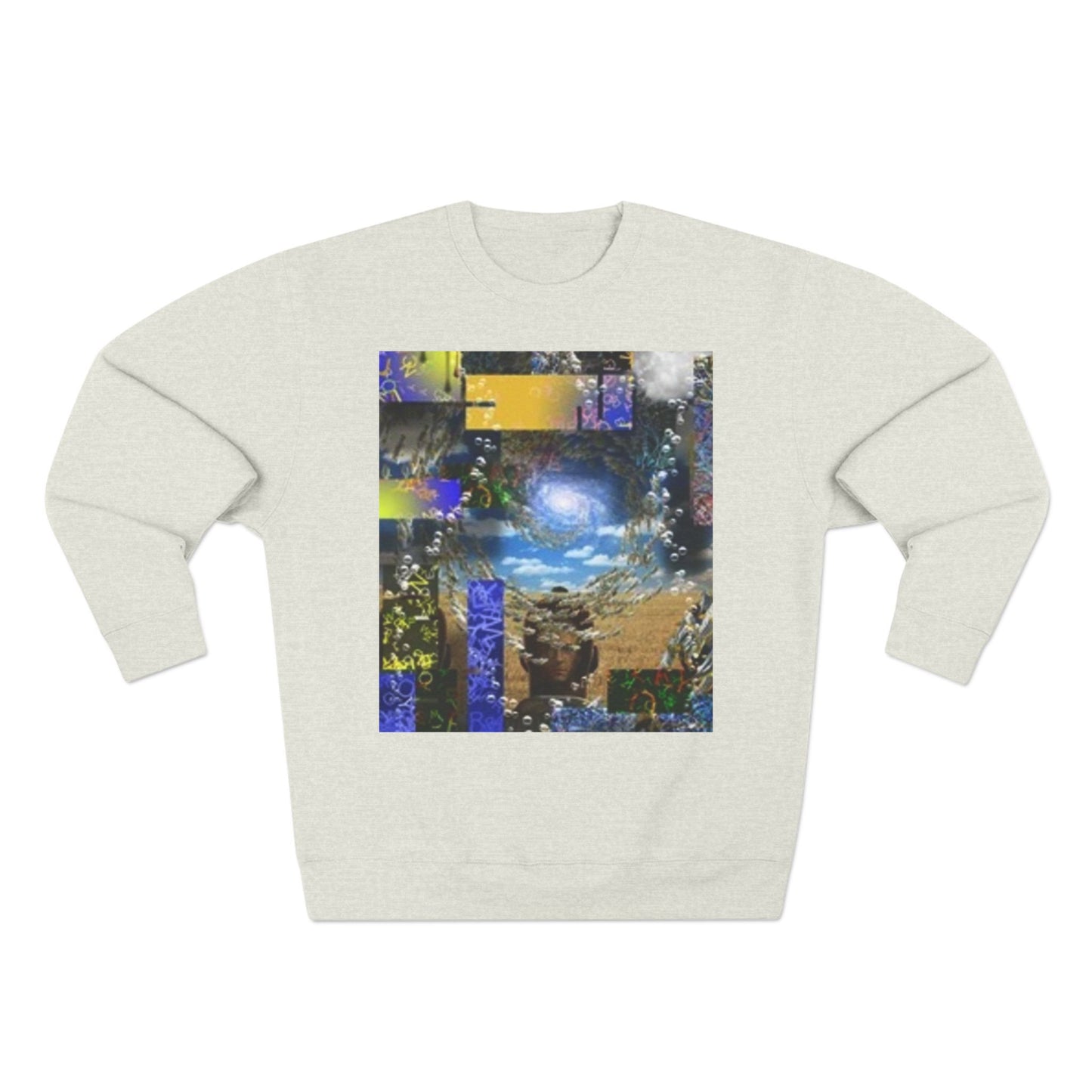 Cosmic Adventure Unisex Crewneck Sweatshirt - Unique Art Print