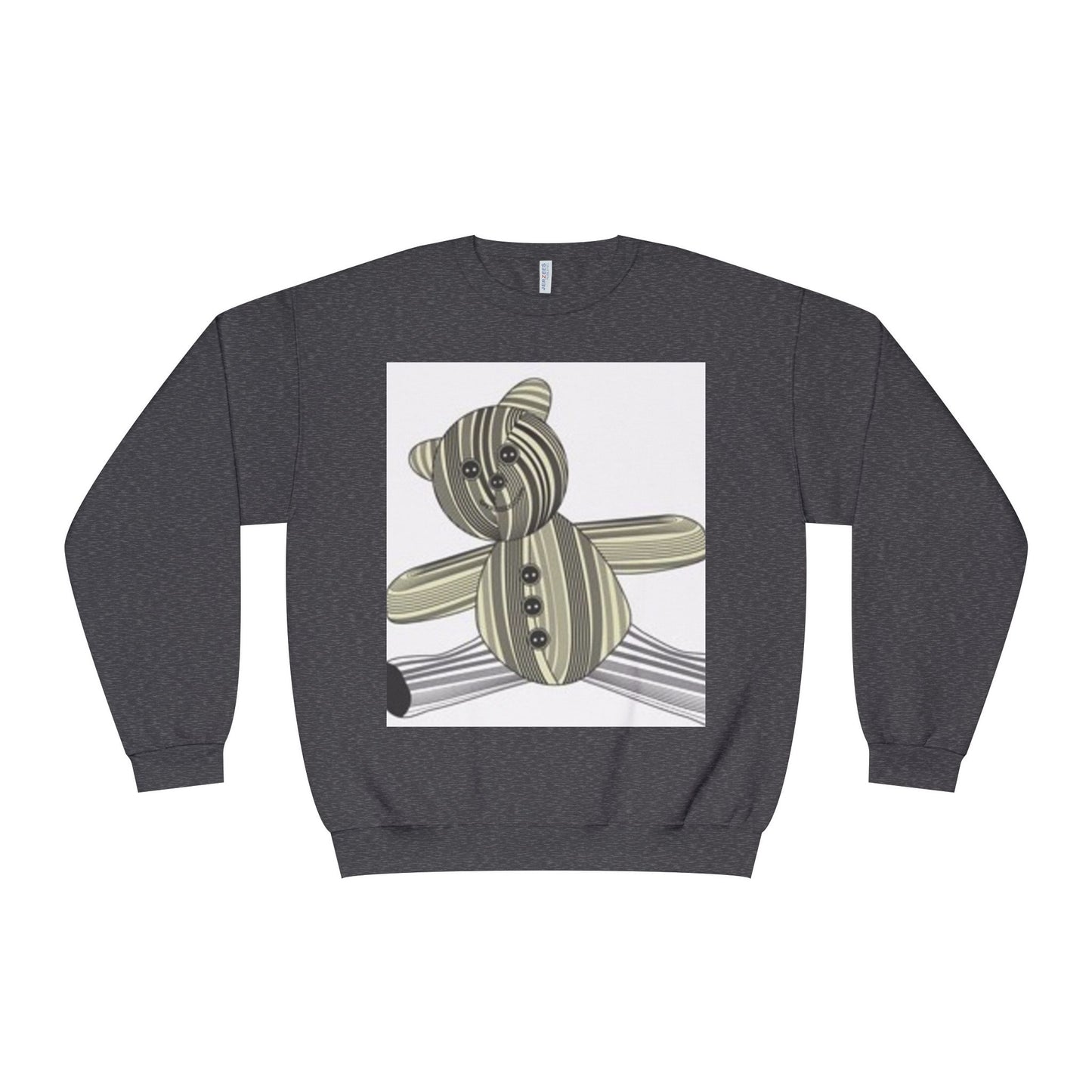 Cozy Teddy Bear Graphic Sweatshirt - Perfect for All Ages