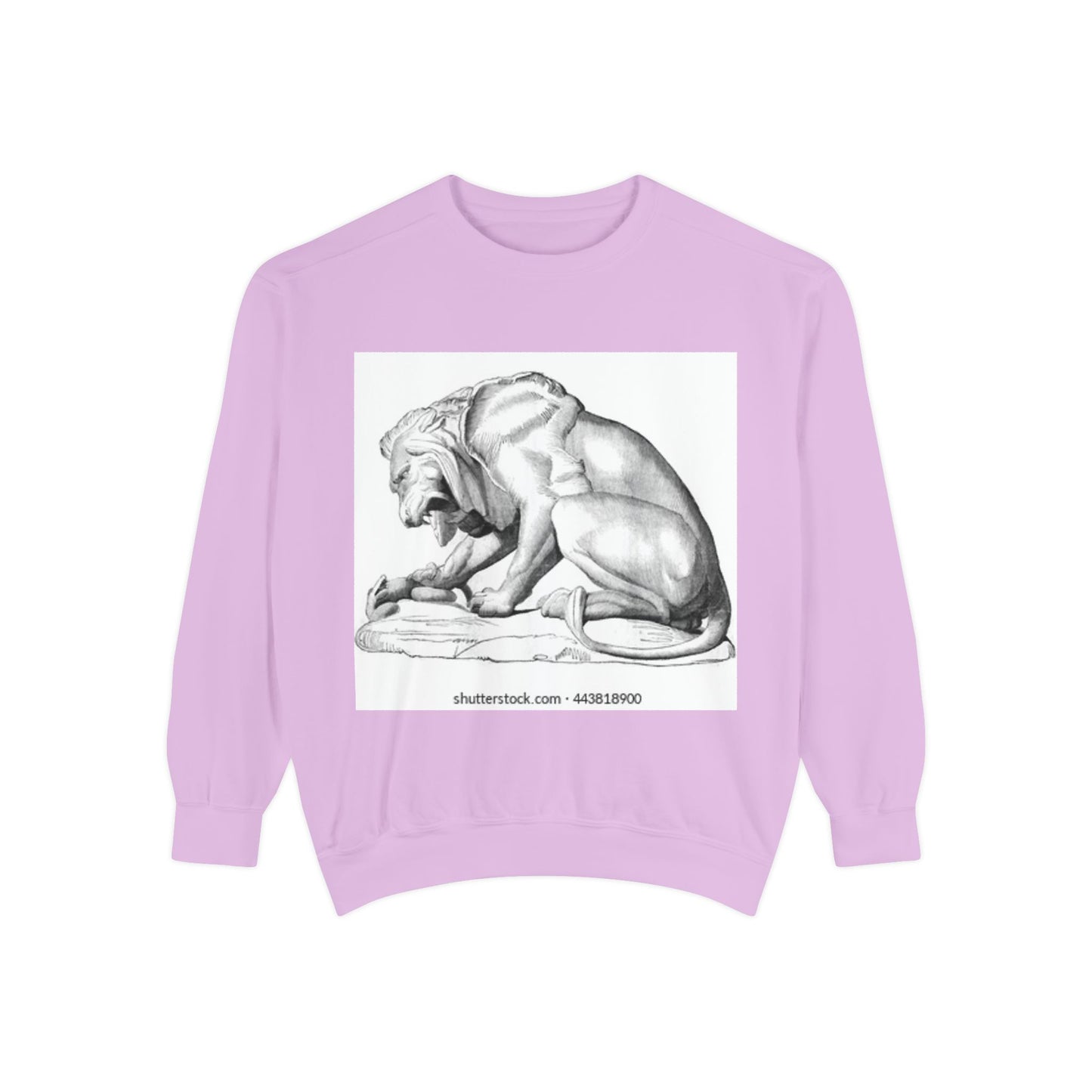 Artistic Lion Graphic Unisex Sweatshirt - Cozy & Stylish