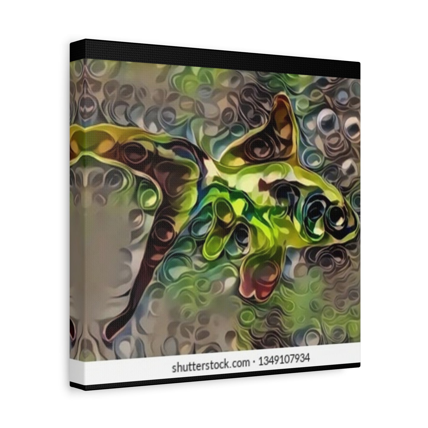 Abstract Nature Canvas Art - Stretched Matte Wall Decor