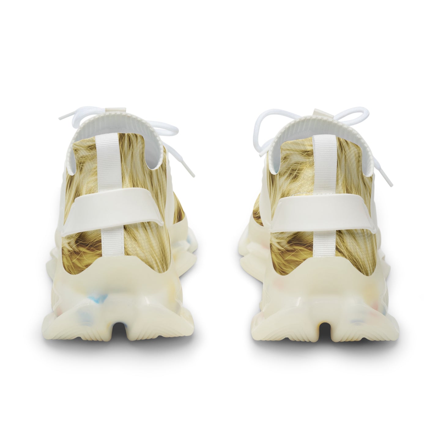 Stylish Men's Mesh Sneakers - Trendy Fur Design for Everyday Comfort
