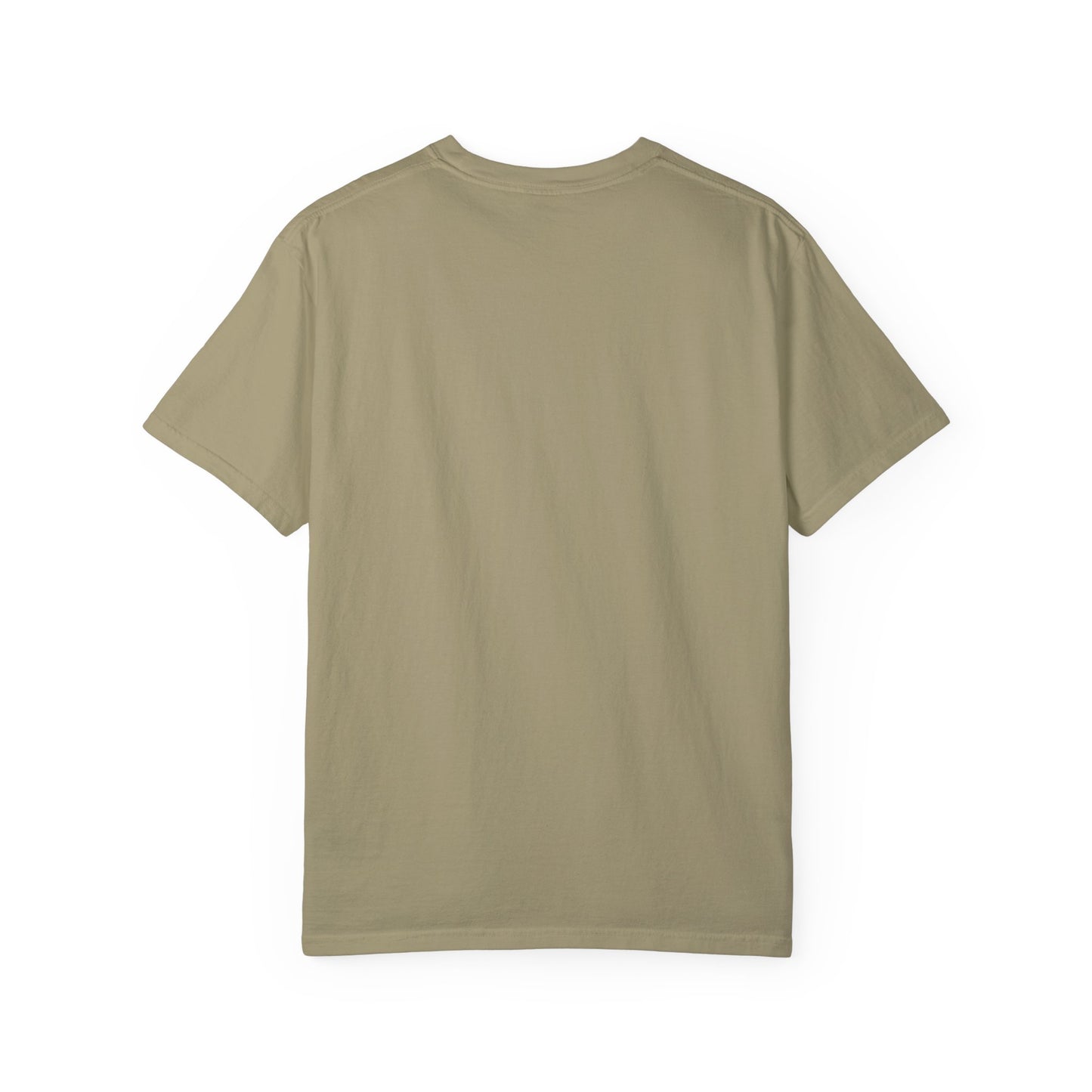 Artistic Unisex Garment-Dyed T-Shirt - Hand Drawn Patterns