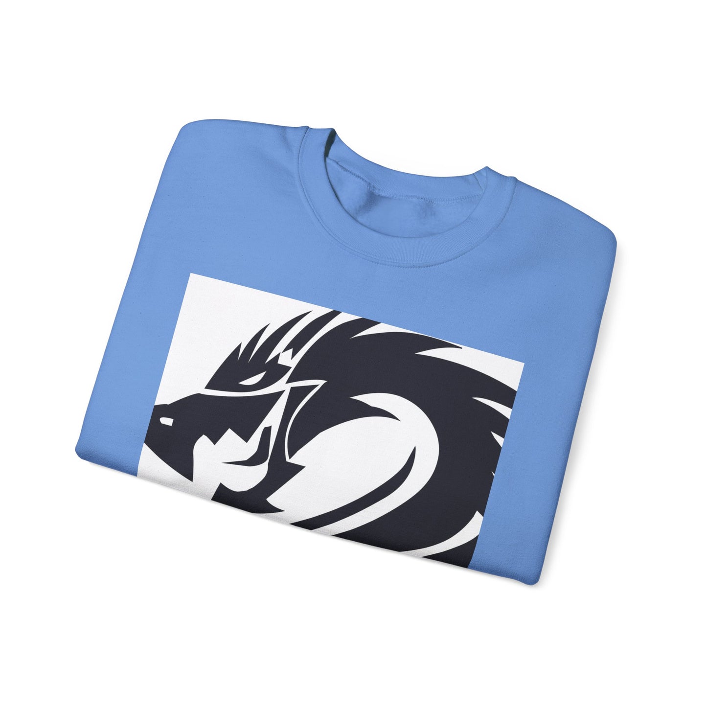 Dragon Graphic Unisex Heavy Blend Sweatshirt - Cozy and Stylish for Fantasy Enthusiasts