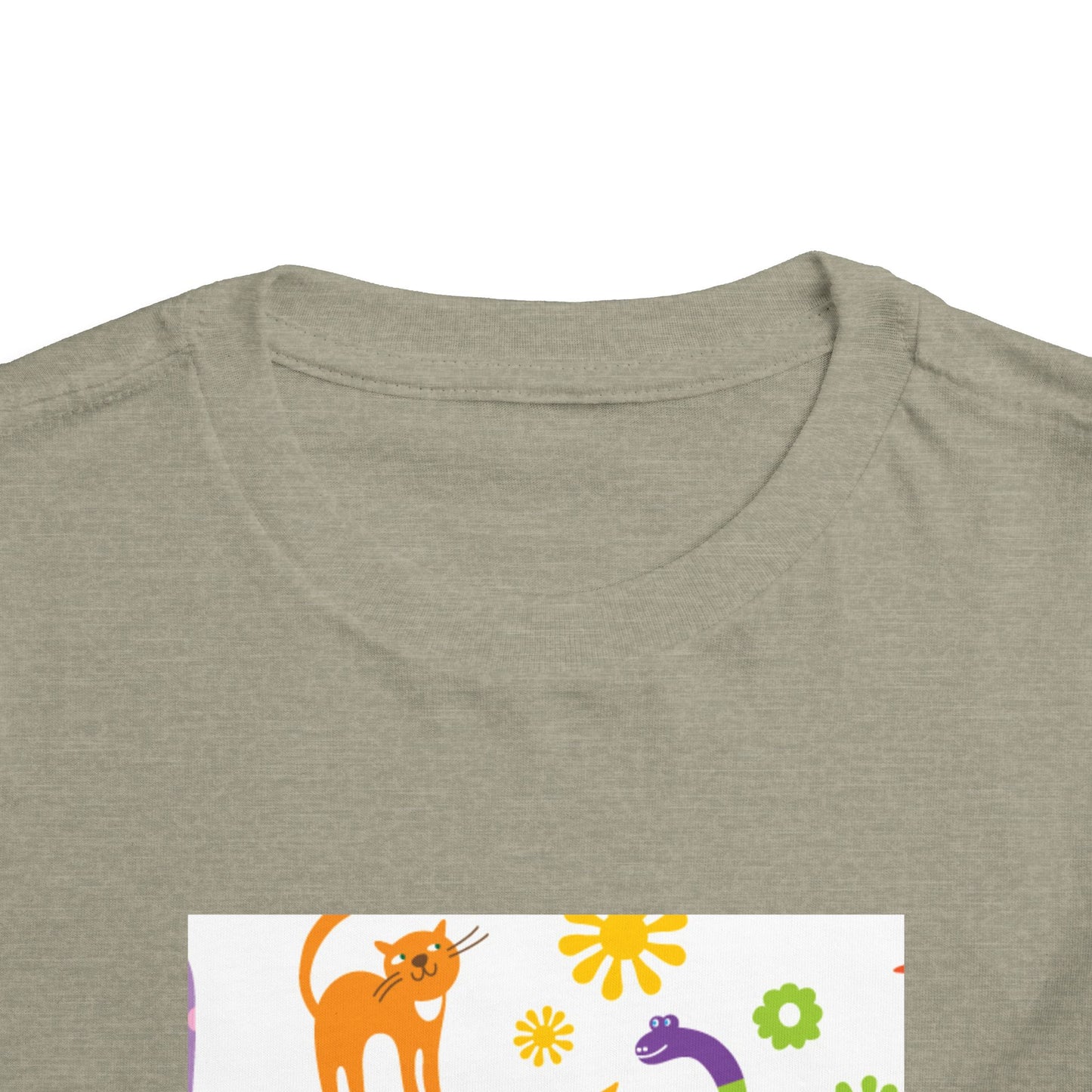 Playful Toddler Tee with Fun Animal Prints