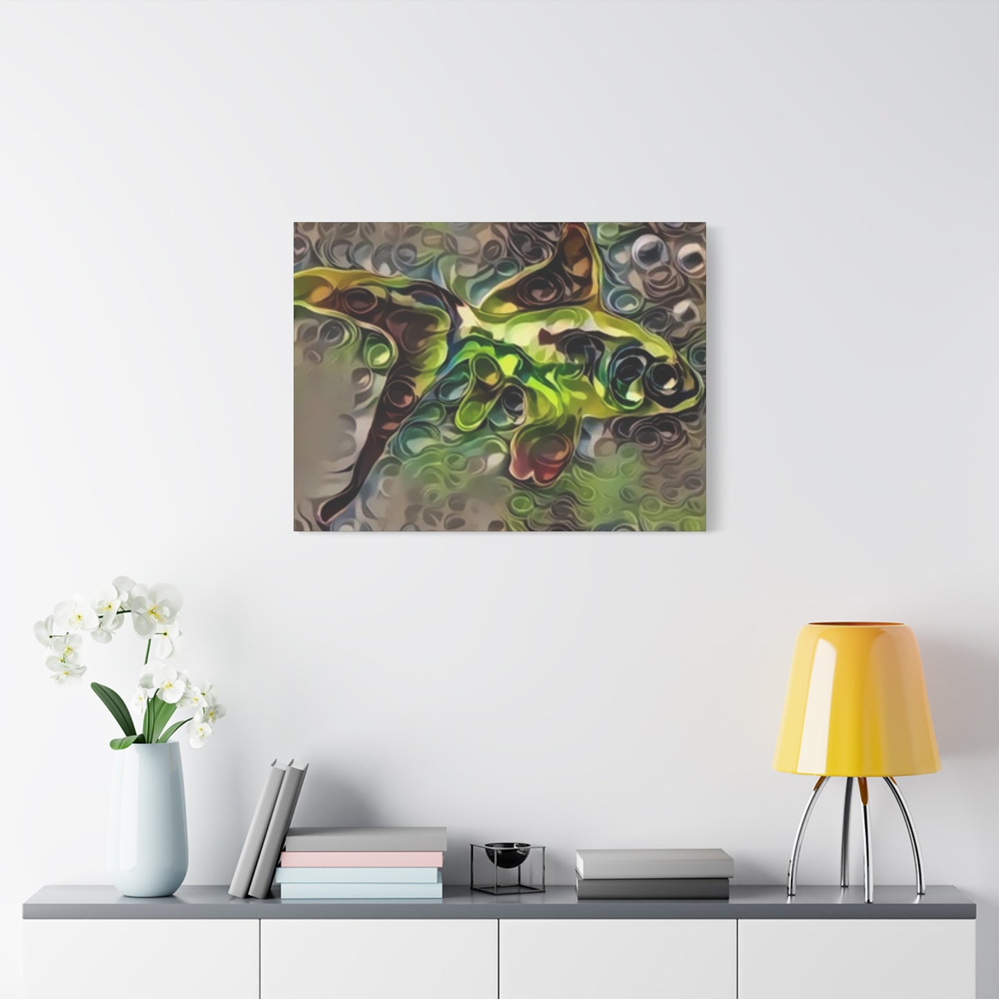 Abstract Nature Canvas Art - Stretched Matte Wall Decor