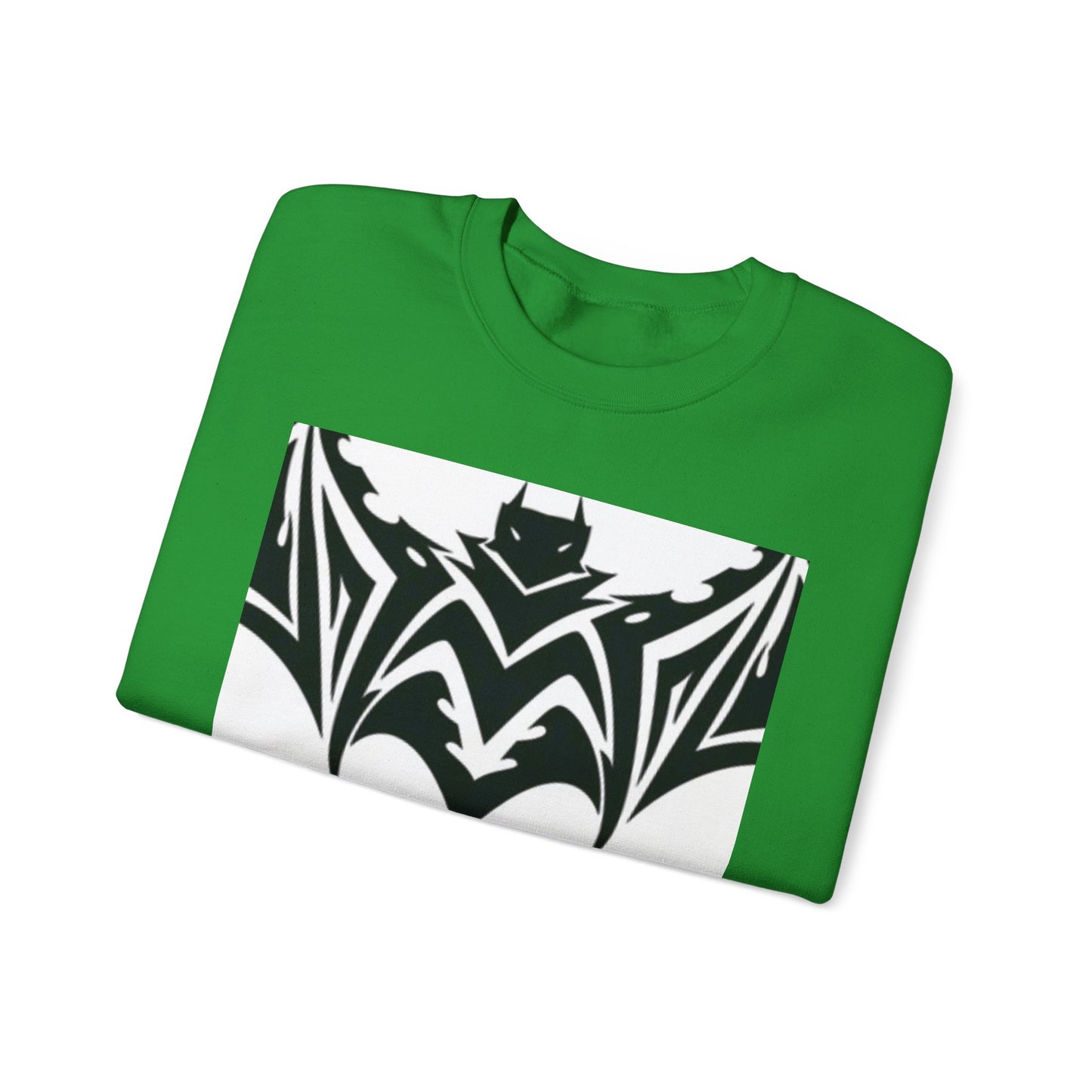Gothic Bat Sweatshirt - Unisex Crewneck for Halloween & Casual Wear