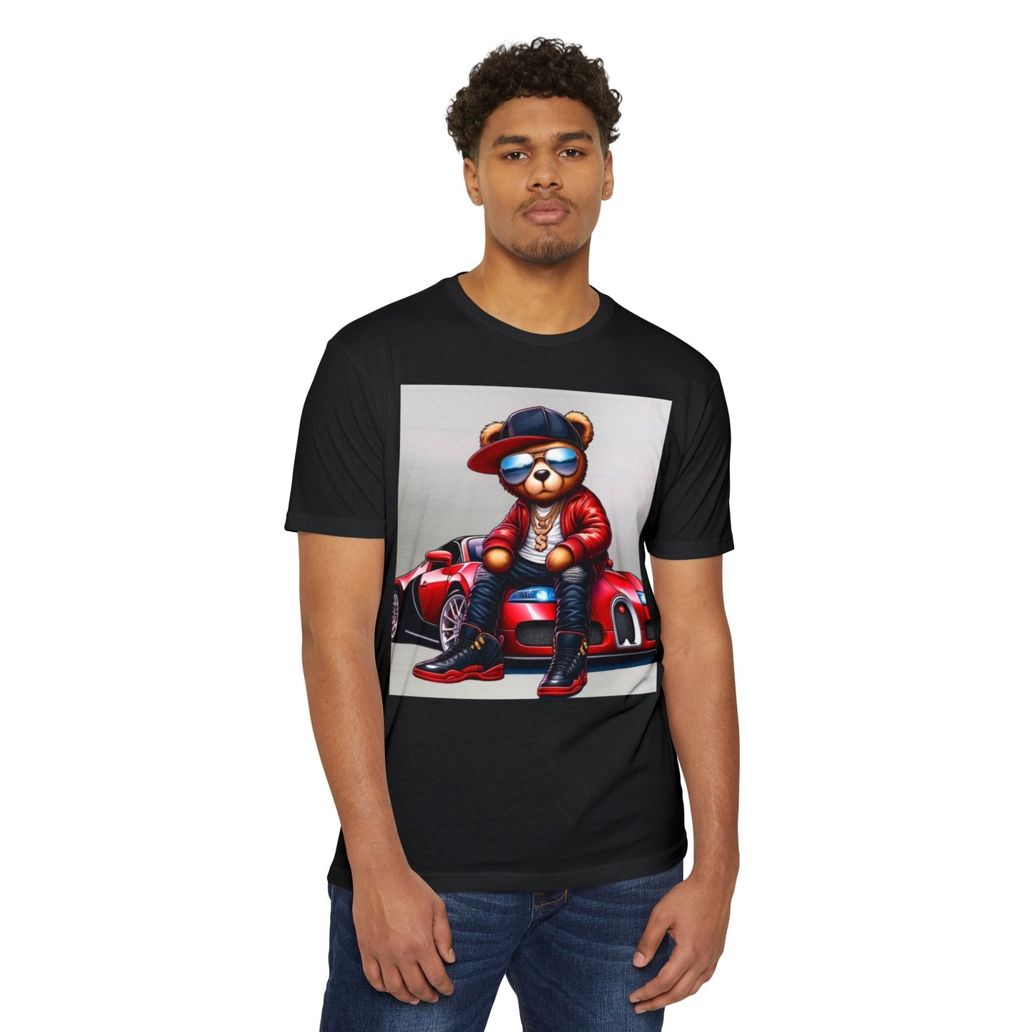 Cool Bear Streetwear T-Shirt - Unisex Graphic Tee for Car Enthusiasts