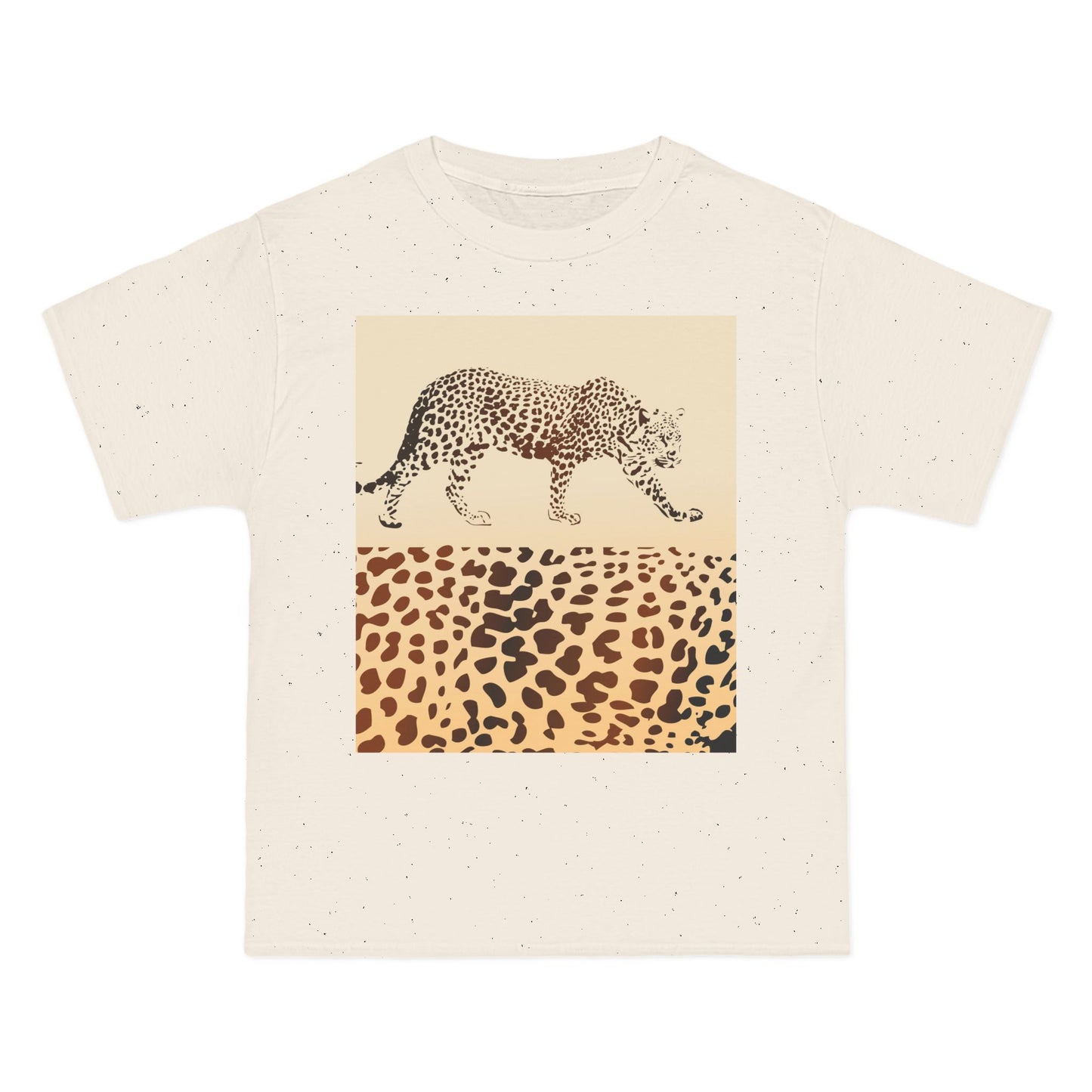 Wild Leopard Print Short-Sleeve T-Shirt for Animal Lovers