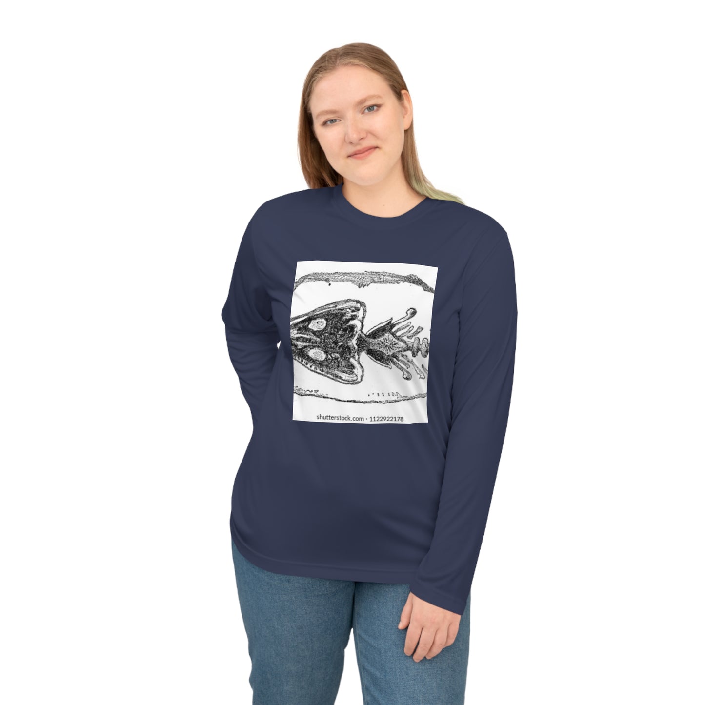 Outdoor Adventure Unisex Performance Long Sleeve Shirt - Vintage Rock Art Design