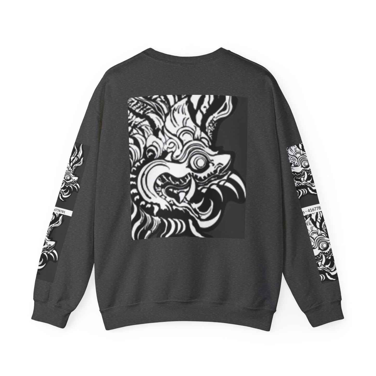 Bold Graphic Crewneck Sweatshirt - Unisex Heavy Blend™ - Perfect for Streetwear and Casual Outings