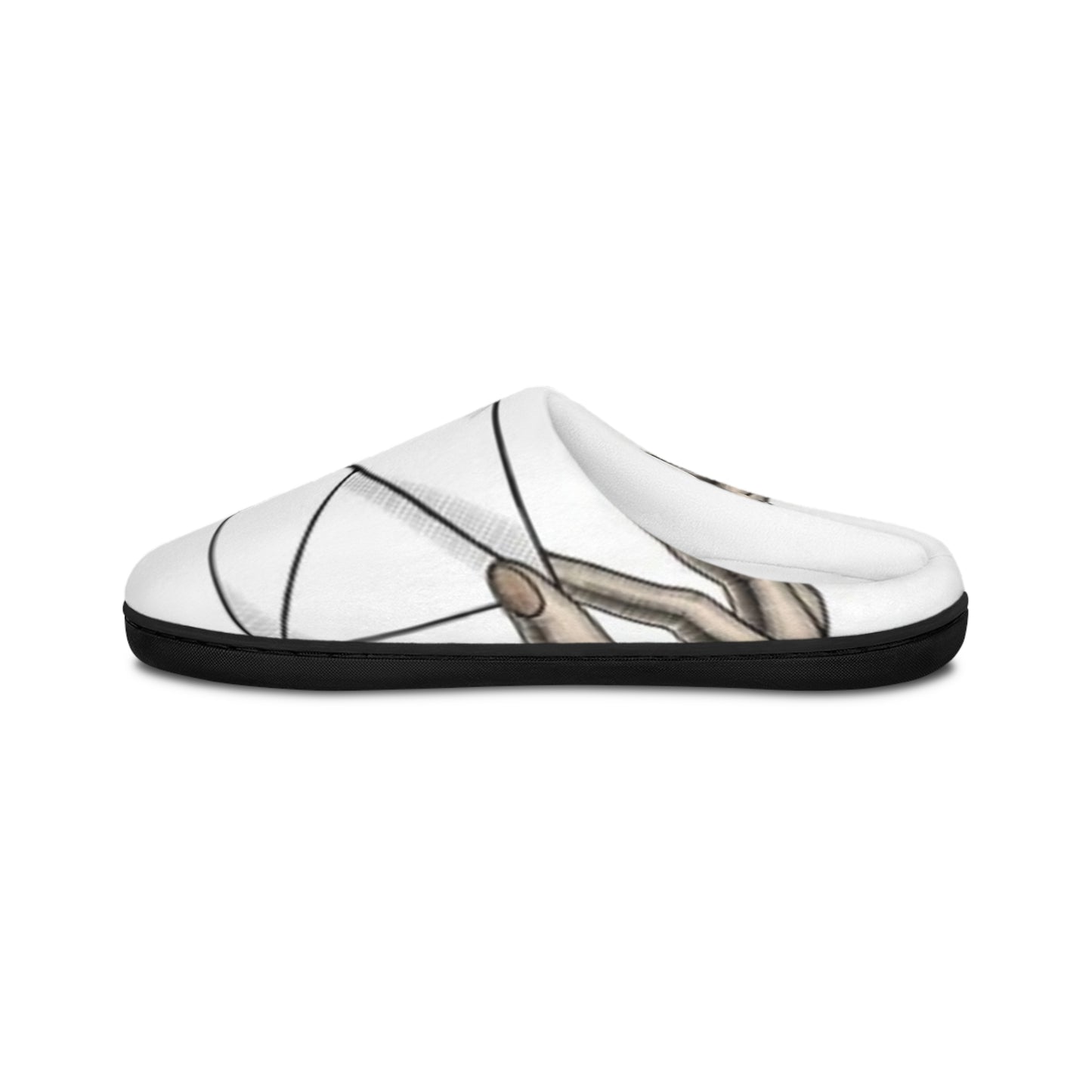 Artistic Men's Indoor Slippers - Cozy and Stylish Home Footwear
