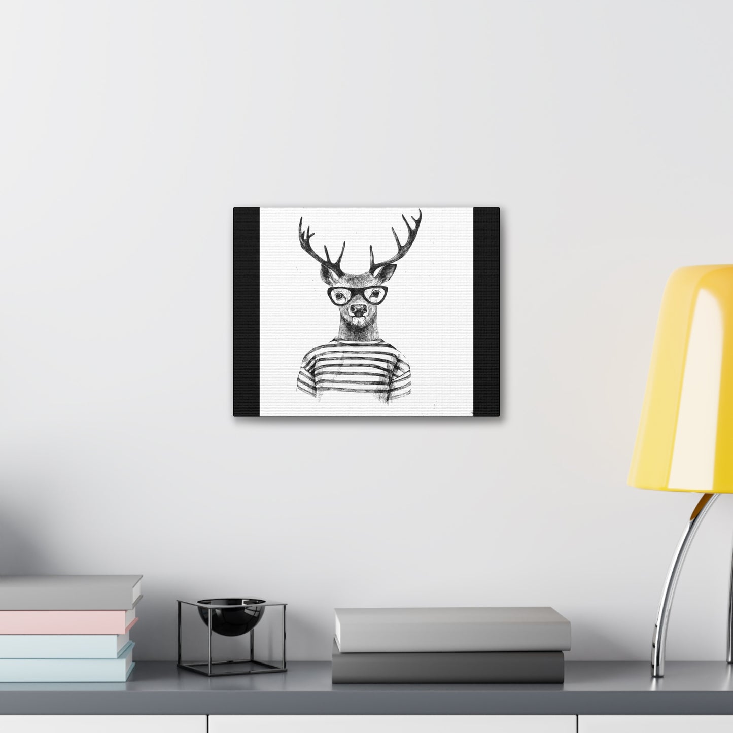 Whimsical Deer Canvas Gallery Wraps - Unique Home Decor for Animal Lovers