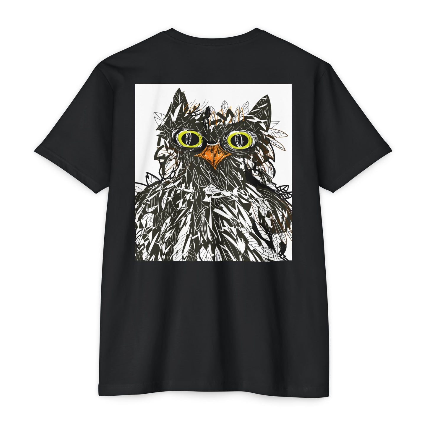 Whimsical Cat Graphic Unisex T-Shirt - Fun & Artsy Apparel