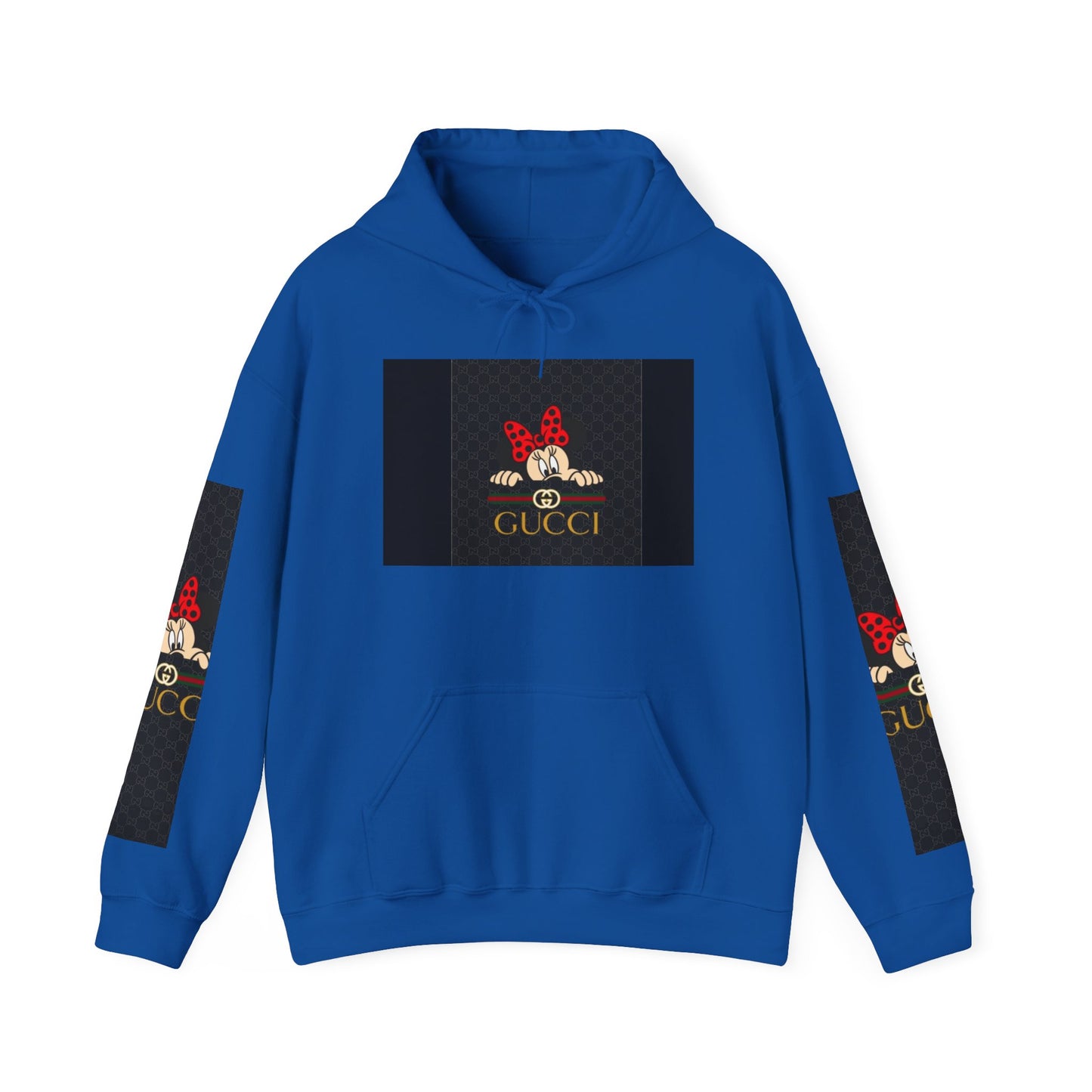 Gucci-Inspired Minnie Mouse Hooded Sweatshirt for Disney Fans