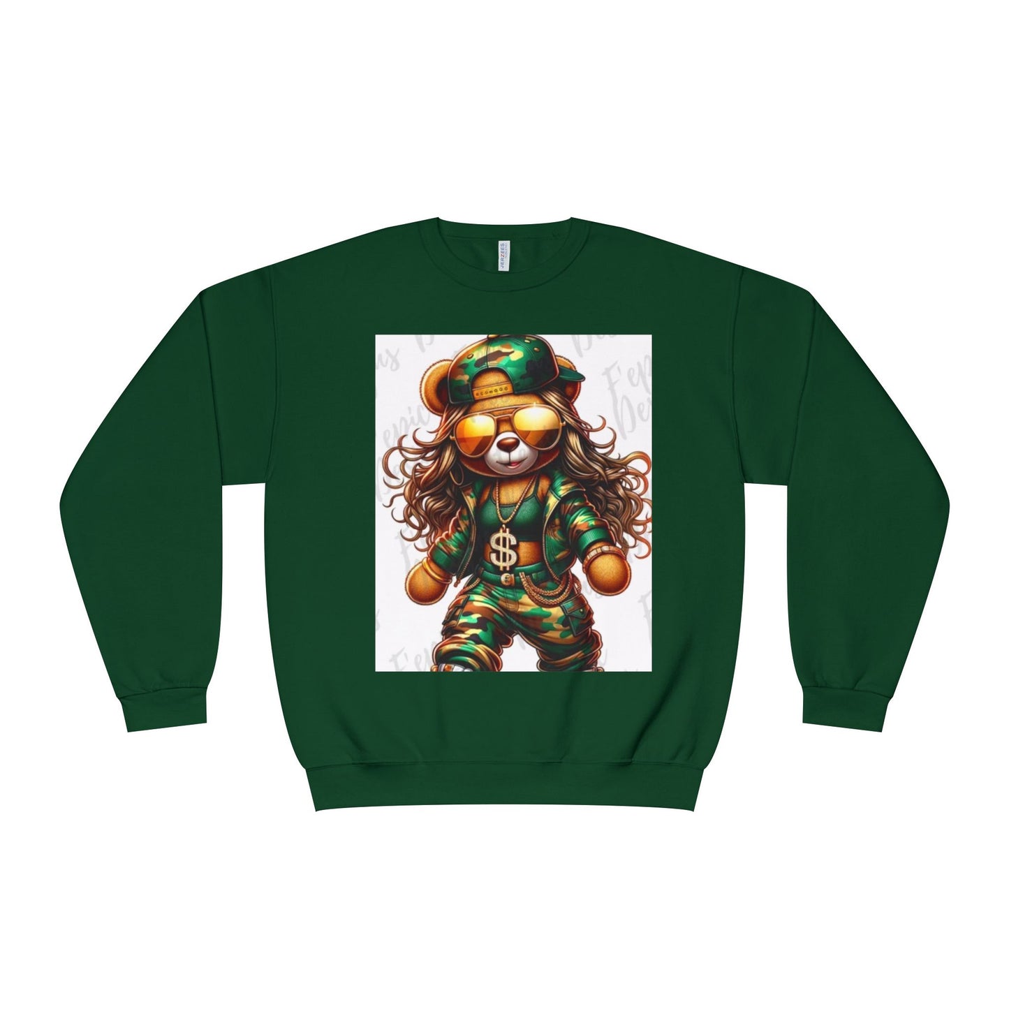 Cool Bear Crewneck Sweatshirt - Unisex Streetwear Style