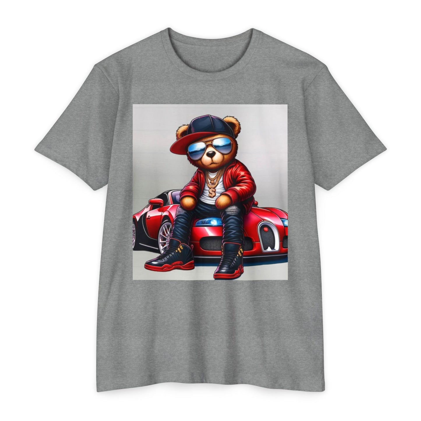 Cool Bear Streetwear T-Shirt - Unisex Graphic Tee for Car Enthusiasts