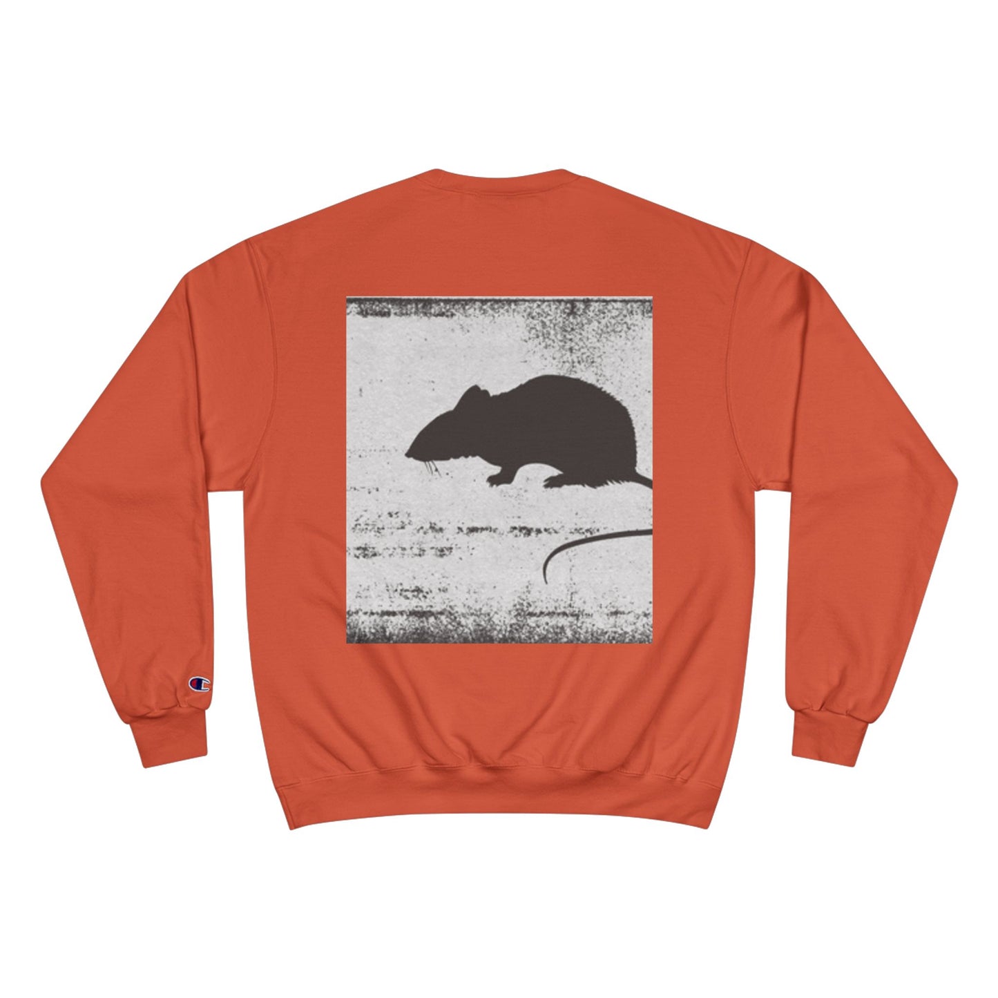 Vintage Style Rat Champion Sweatshirt - Cozy Layer for Animal Lovers