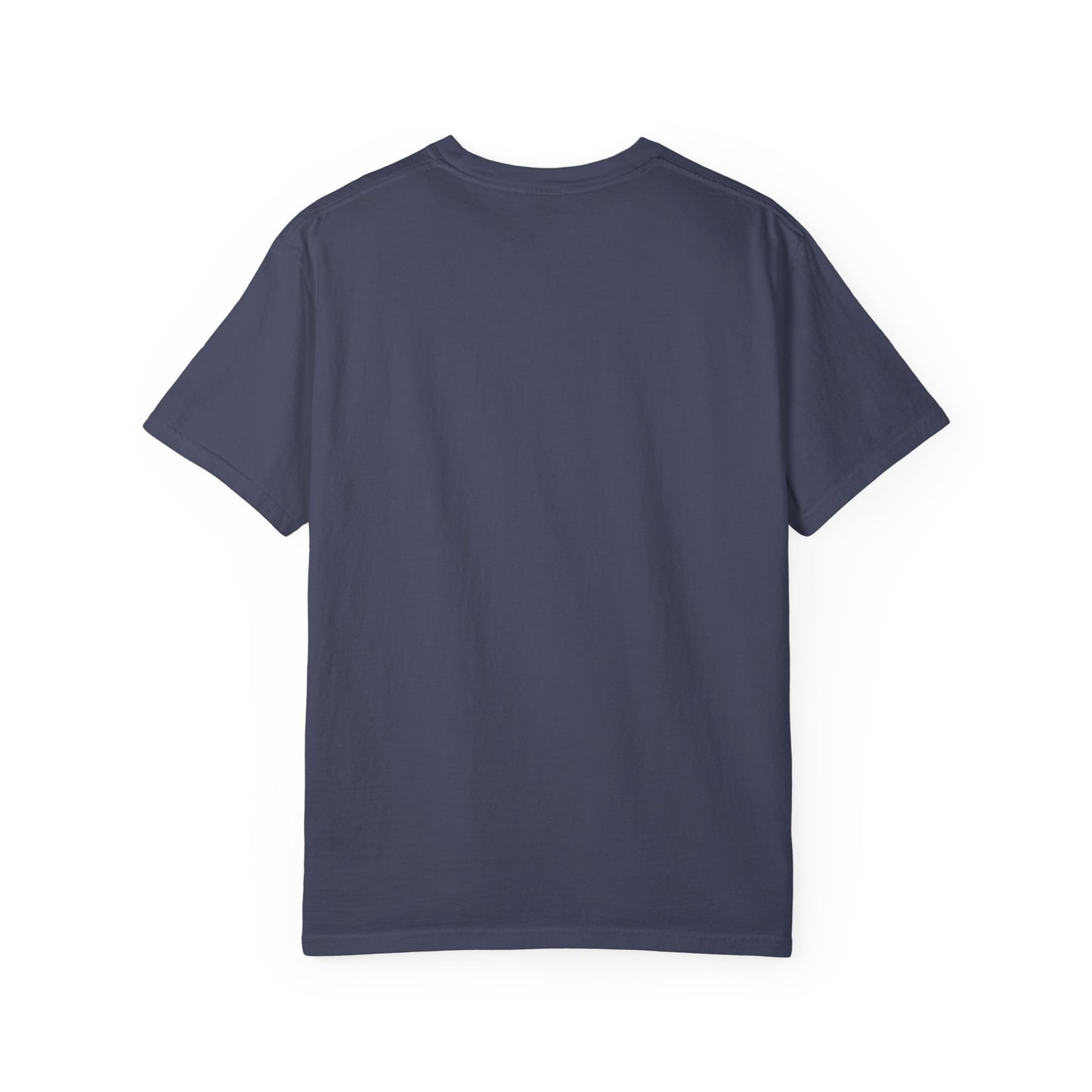 Artistic Unisex Garment-Dyed T-Shirt - Hand Drawn Patterns