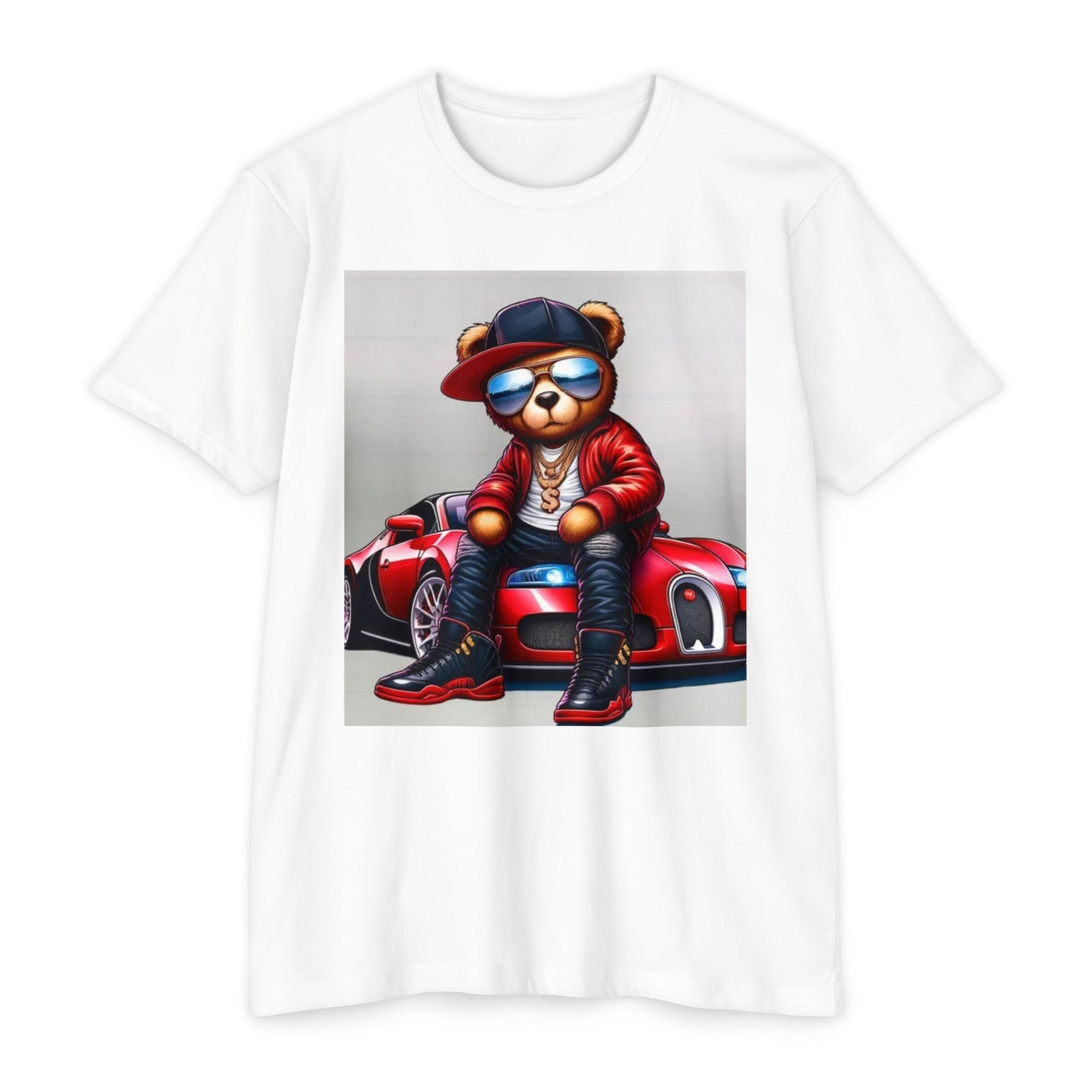 Cool Bear Streetwear T-Shirt - Unisex Graphic Tee for Car Enthusiasts