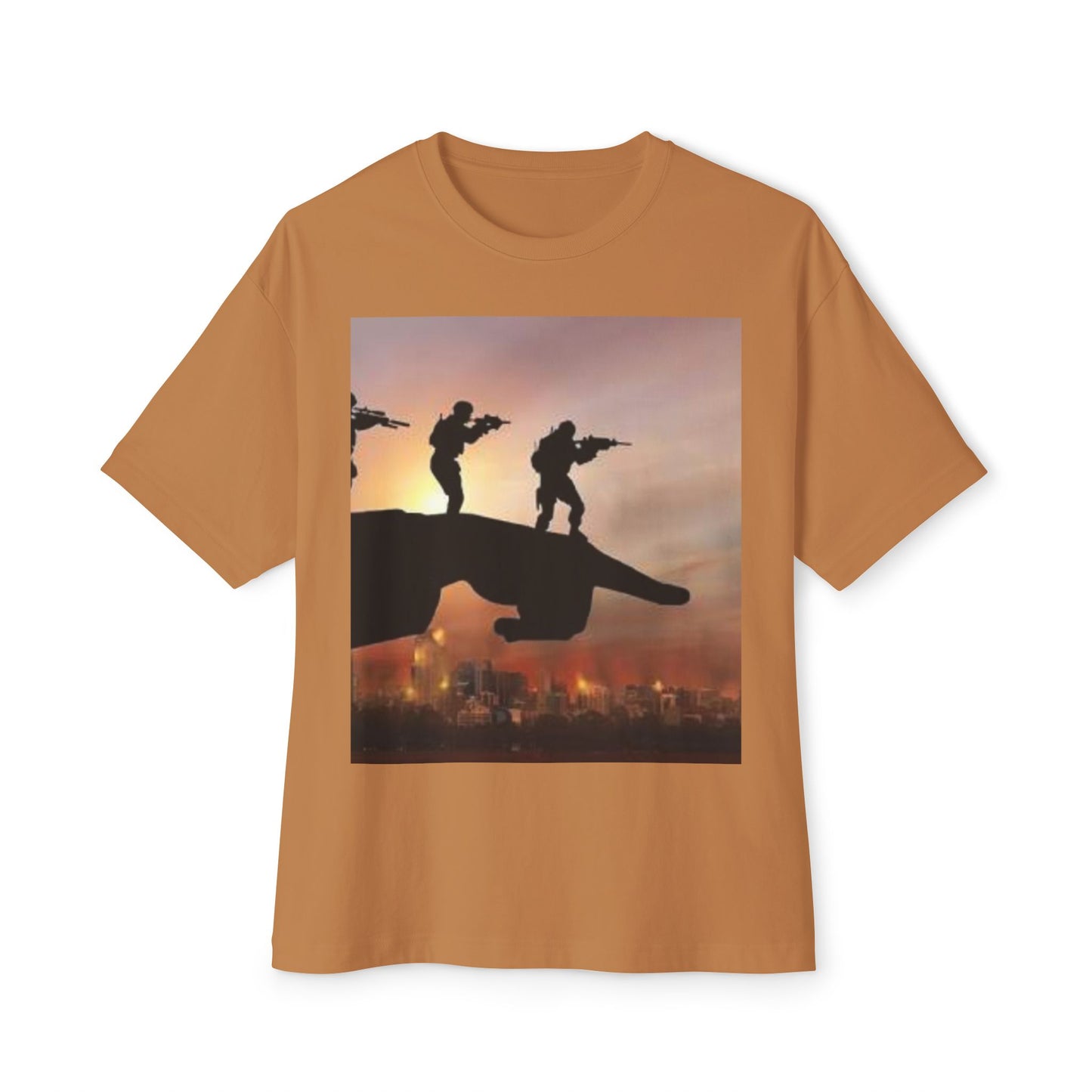 Epic Adventure Unisex Oversized Boxy Tee - Bold Graphic Design