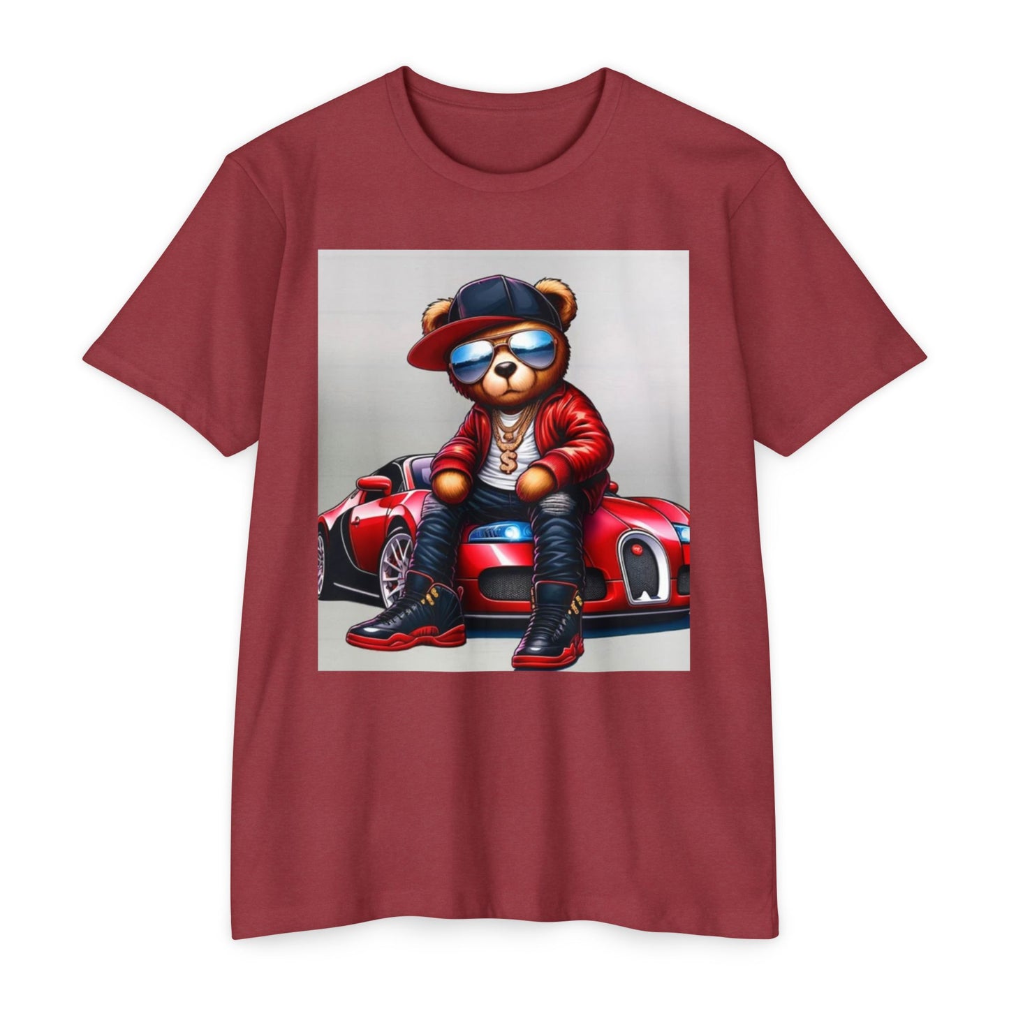 Cool Bear Streetwear T-Shirt - Unisex Graphic Tee for Car Enthusiasts