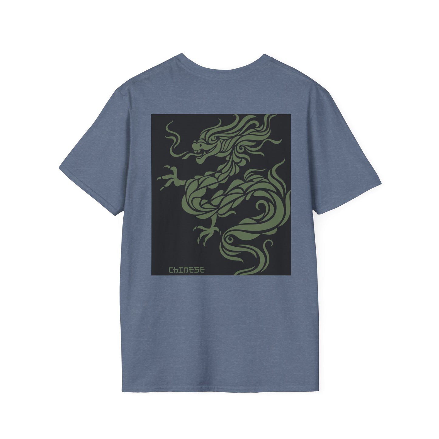 Mythical Chinese Dragon Unisex Softstyle T-Shirt