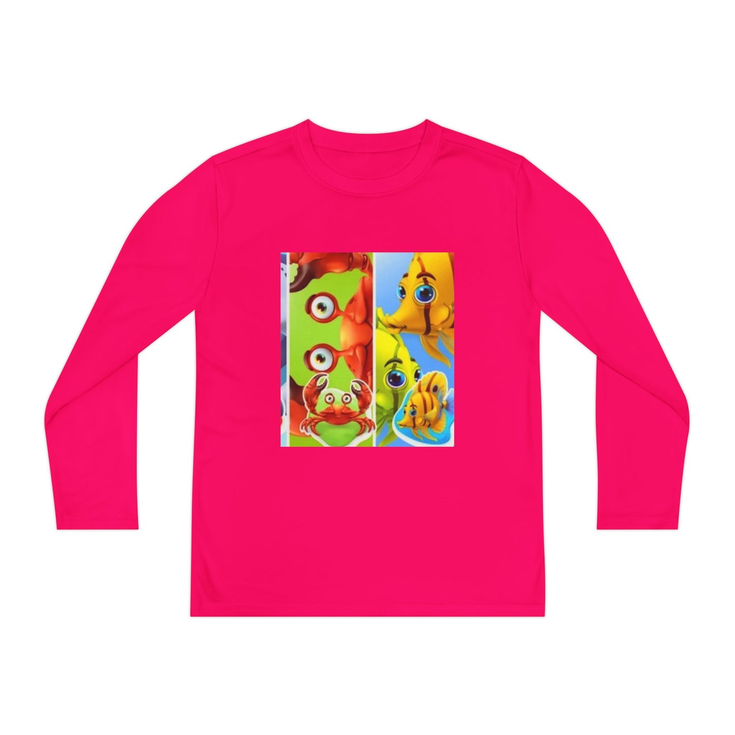 Vibrant Youth Long Sleeve Tee - Fun Animal Designs for Playful Kids