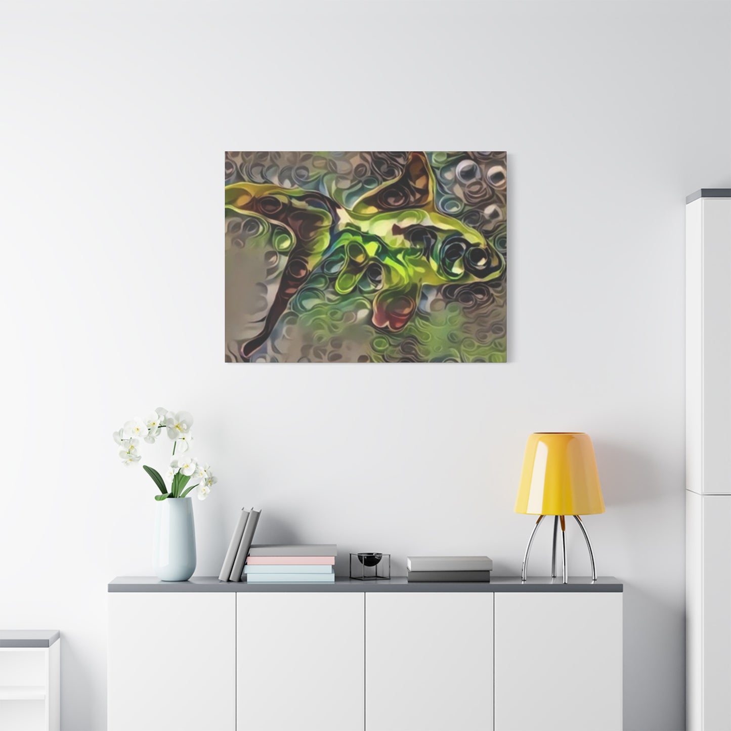 Abstract Nature Canvas Art - Stretched Matte Wall Decor