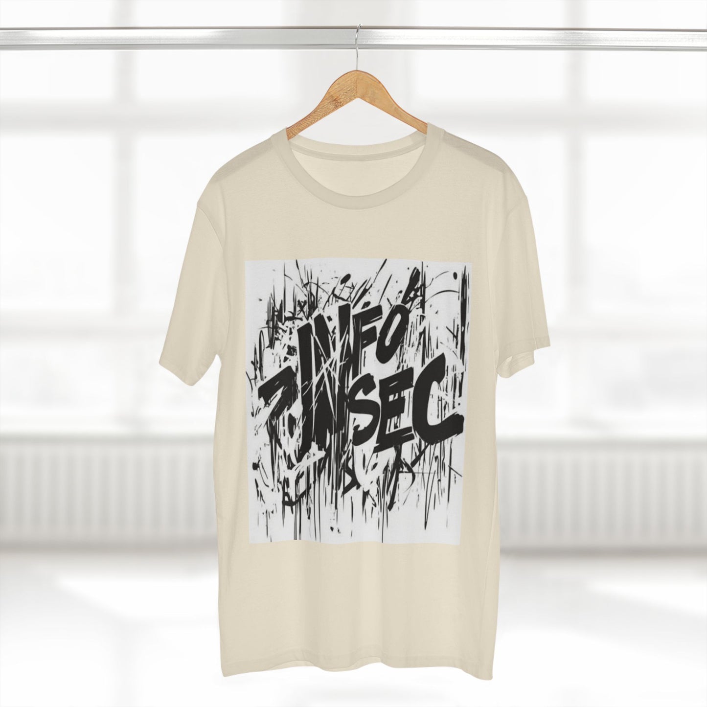 Trendy Graphic Tee with 'INFO SEC' Design – Perfect for Casual Wear or Cybersecurity Fans