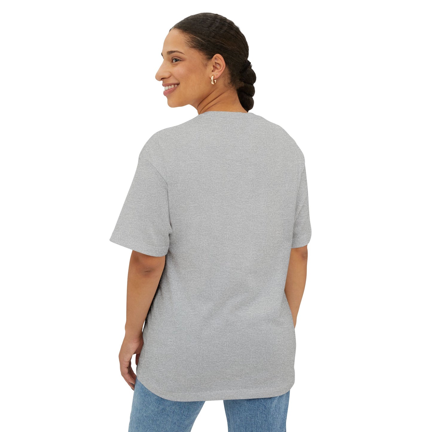 Burning Skull Oversized Boxy Tee - Unisex Graphic Tee for Bold Fashion Enthusiasts