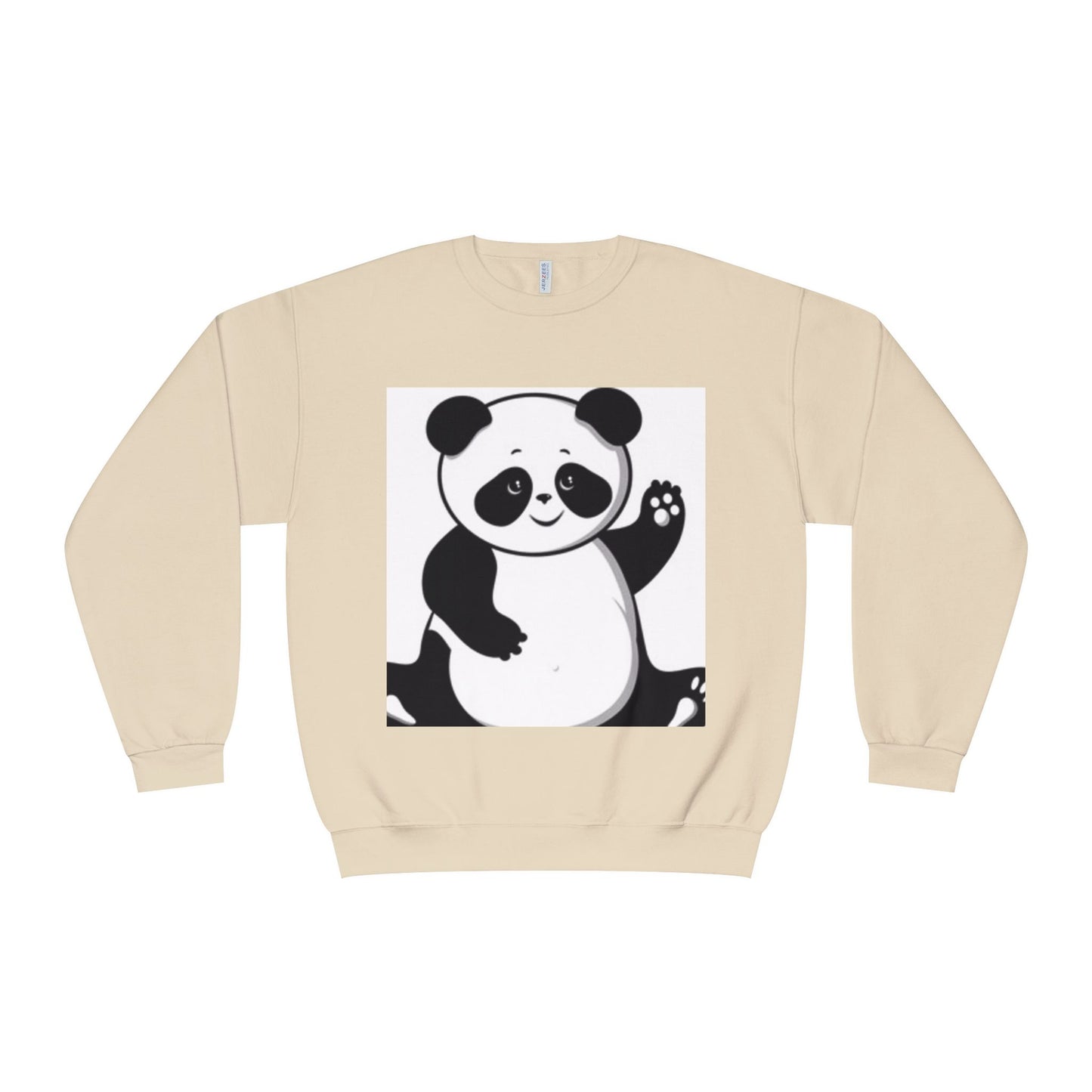 Cute Panda Unisex Crewneck Sweatshirt - Cozy Casual Wear for Animal Lovers