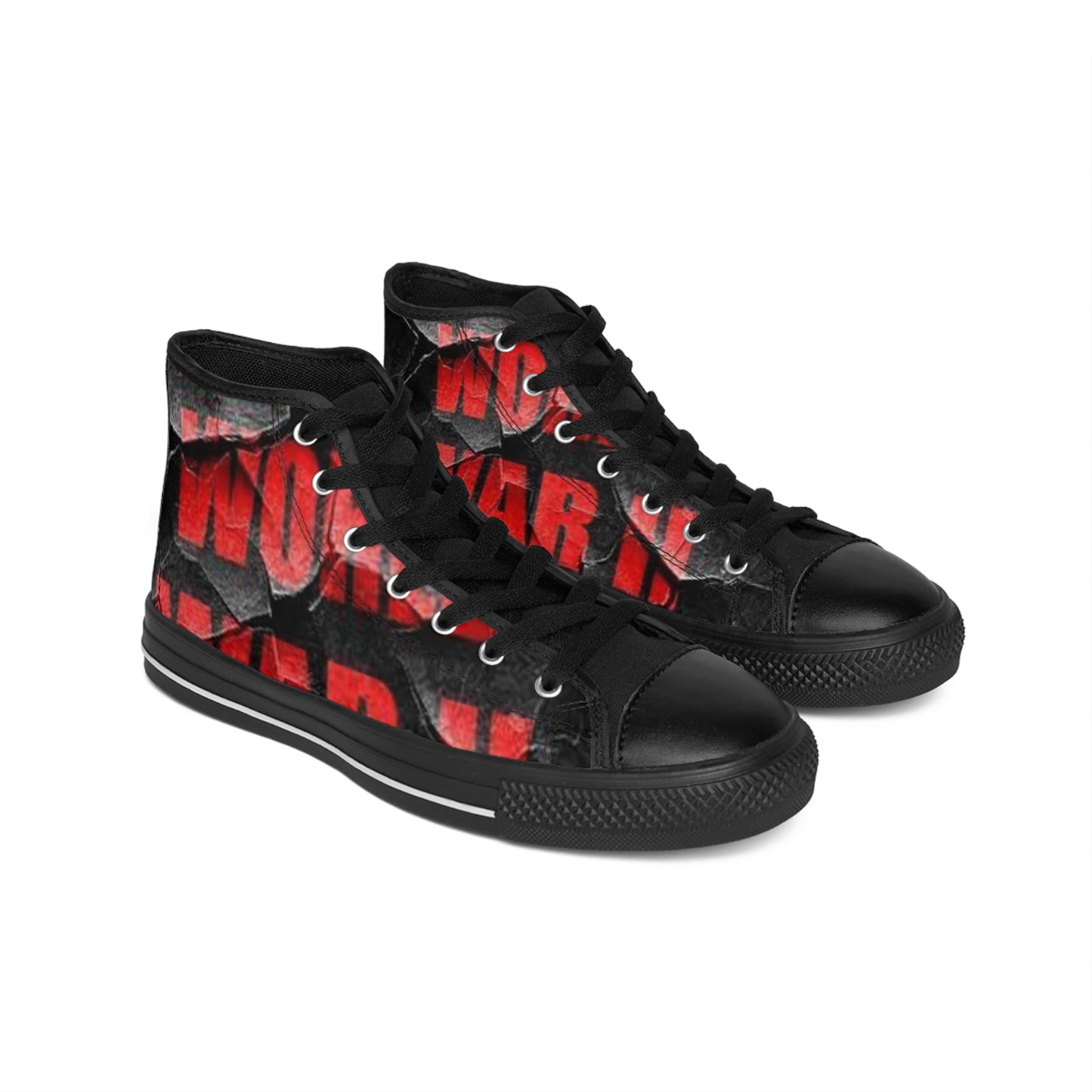 Men's Classic Sneakers - World War II Inspired High Tops