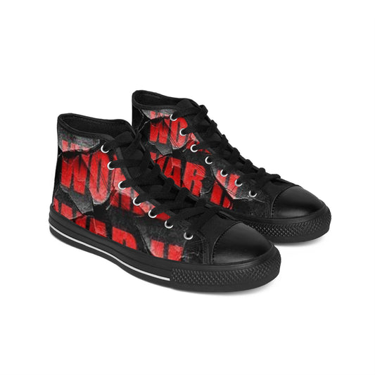 Men's Classic Sneakers - World War II Inspired High Tops