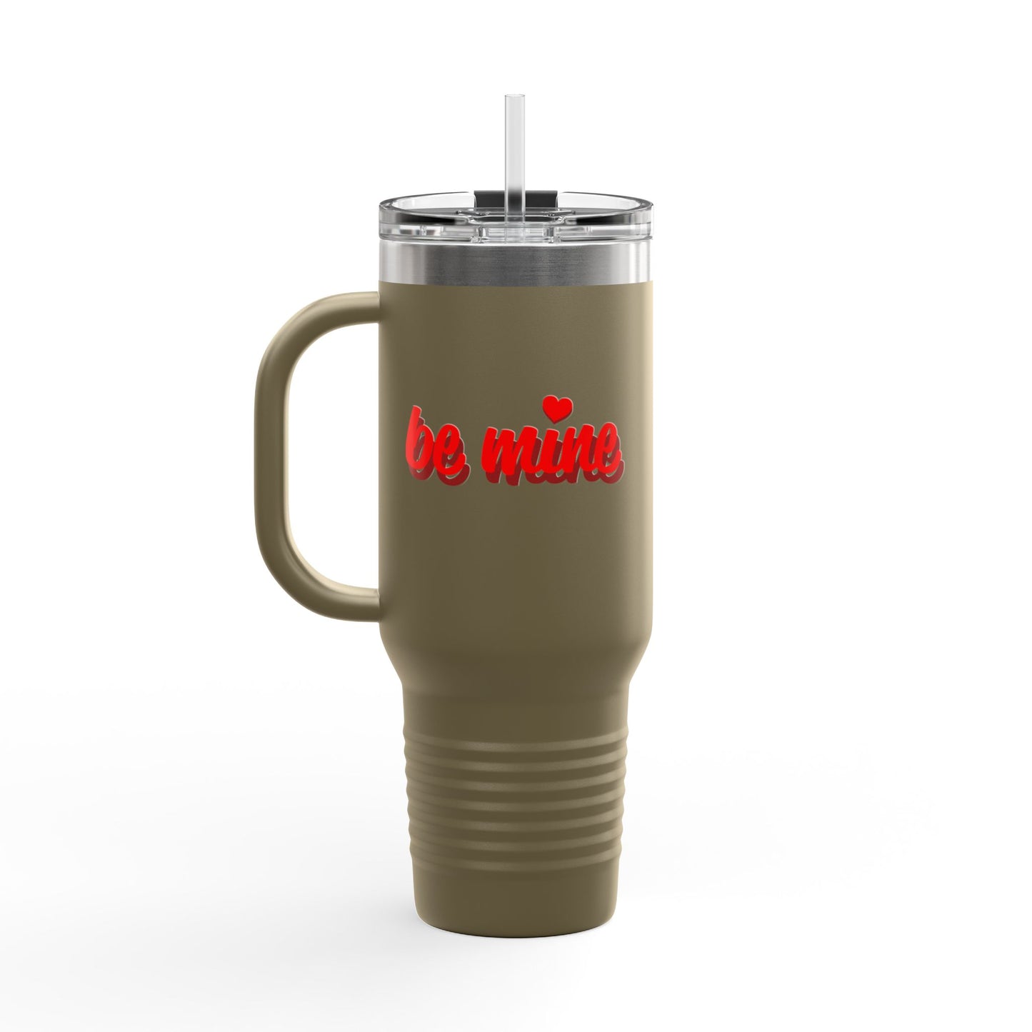Elegant Insulated Travel Mug | 40oz with Nature-Inspired Design