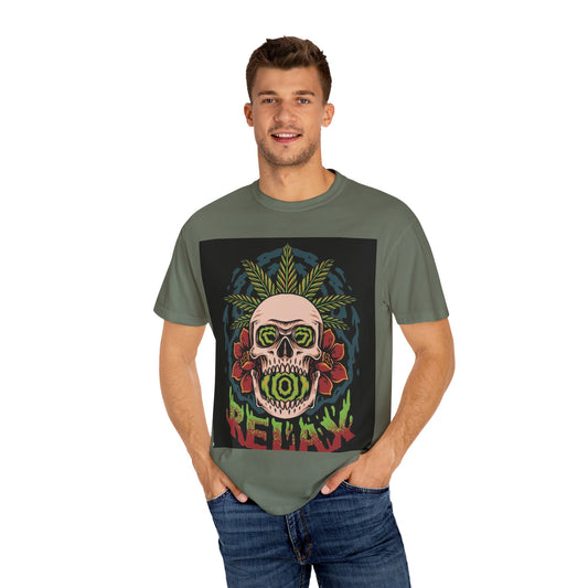 Vibrant Skull Graphic Unisex T-Shirt - Retro Chill Style