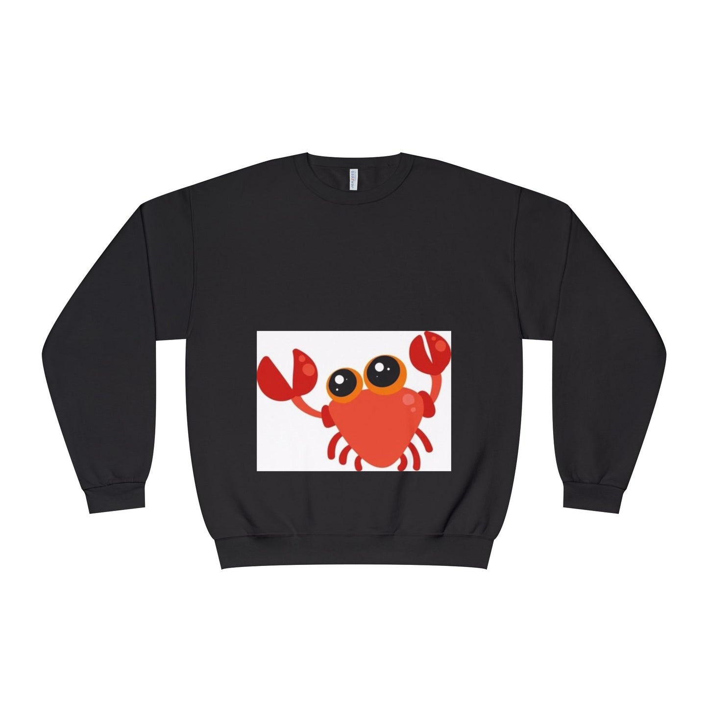 Cute Crab Graphic Unisex Crewneck Sweatshirt