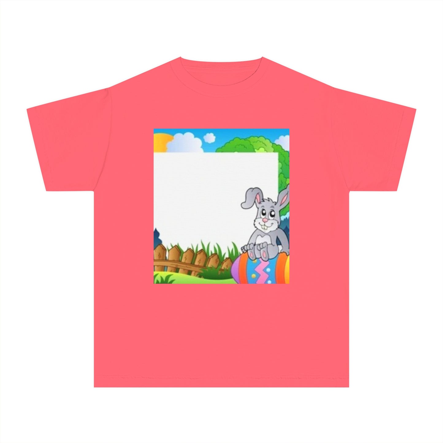 Adorable Bunny Youth Midweight Tee - Perfect for Easter Celebrations