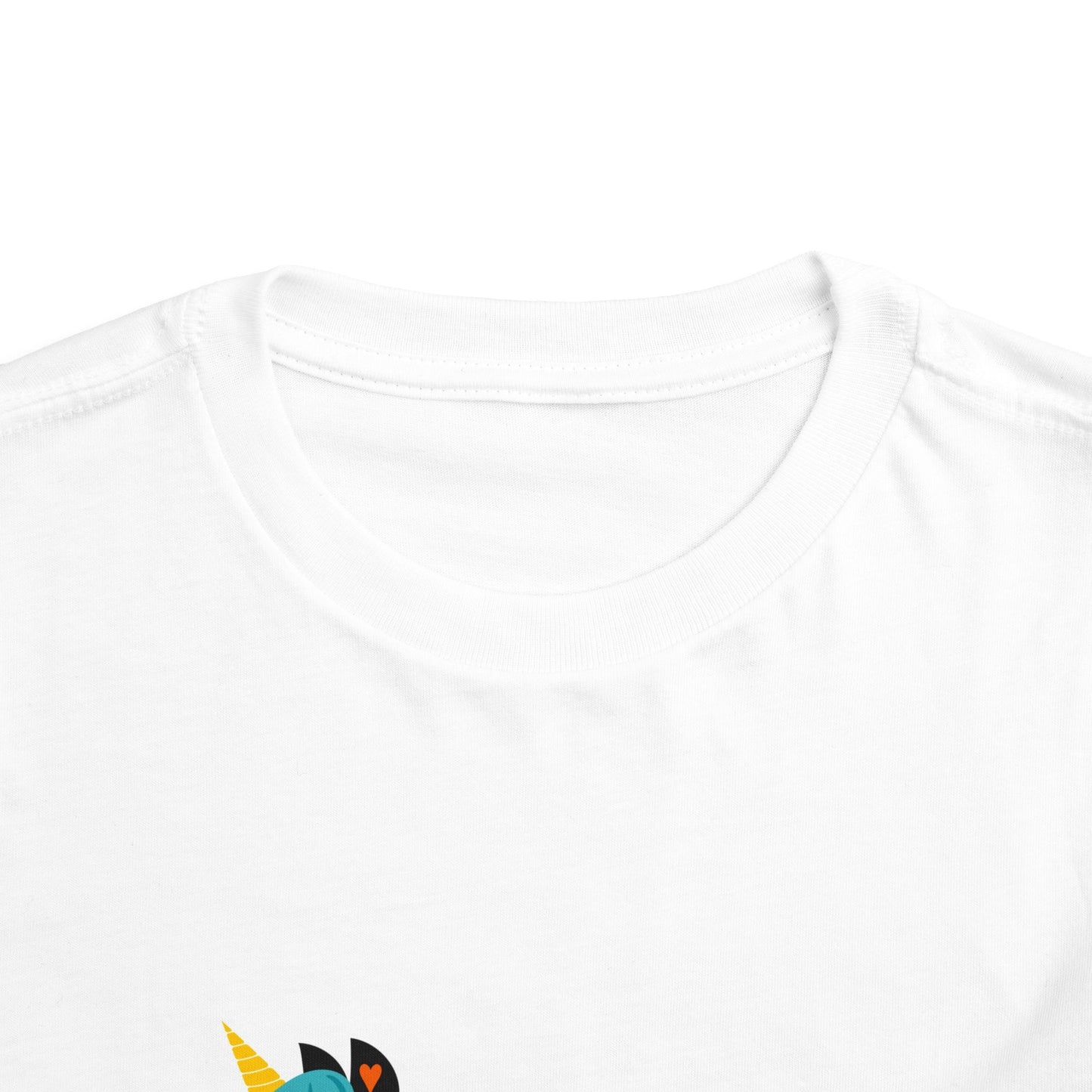 Toddler Skeleton Unicorn Tee - Cute Halloween Short Sleeve Shirt