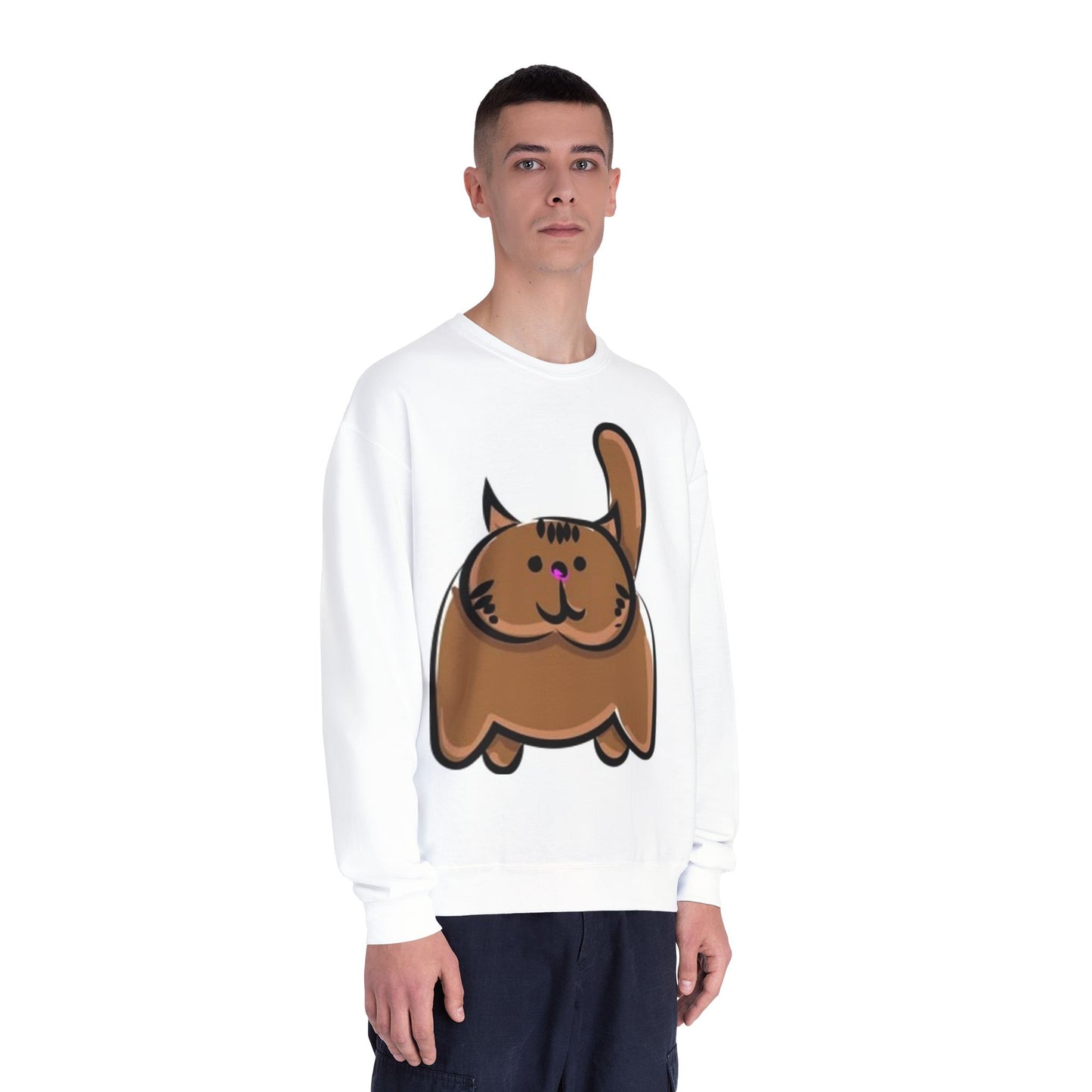 Cute Cartoon Cat Unisex Sweatshirt