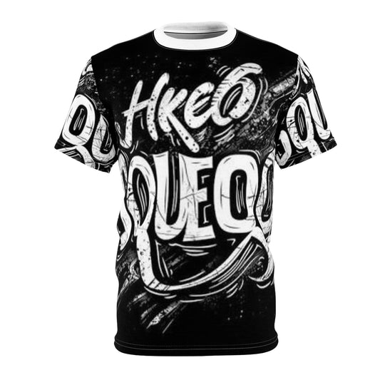 Edgy Unisex Graphic Tee - Artsy Squeaky Design - Perfect for Casual Wear and Street Style