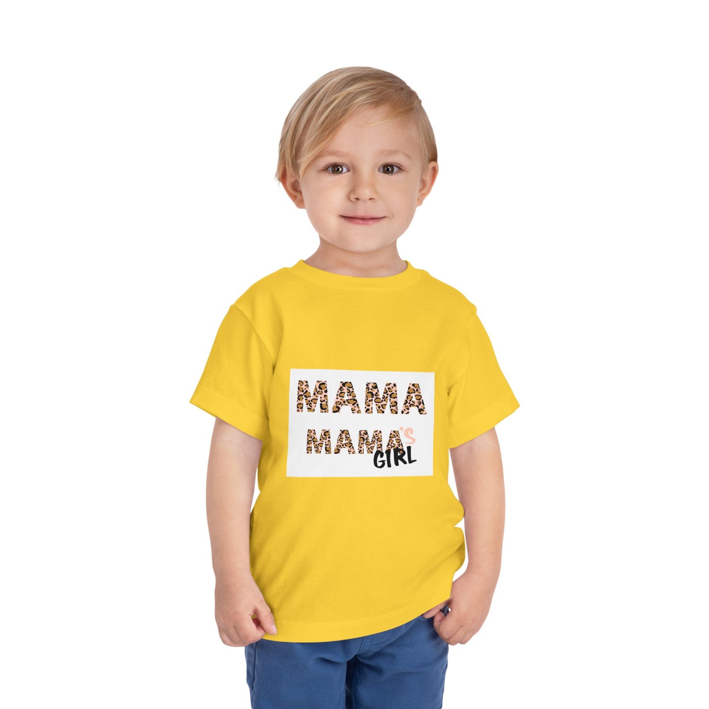 Mama's Girl Toddler Tee - Cute & Trendy Short Sleeve Shirt for Little Ones