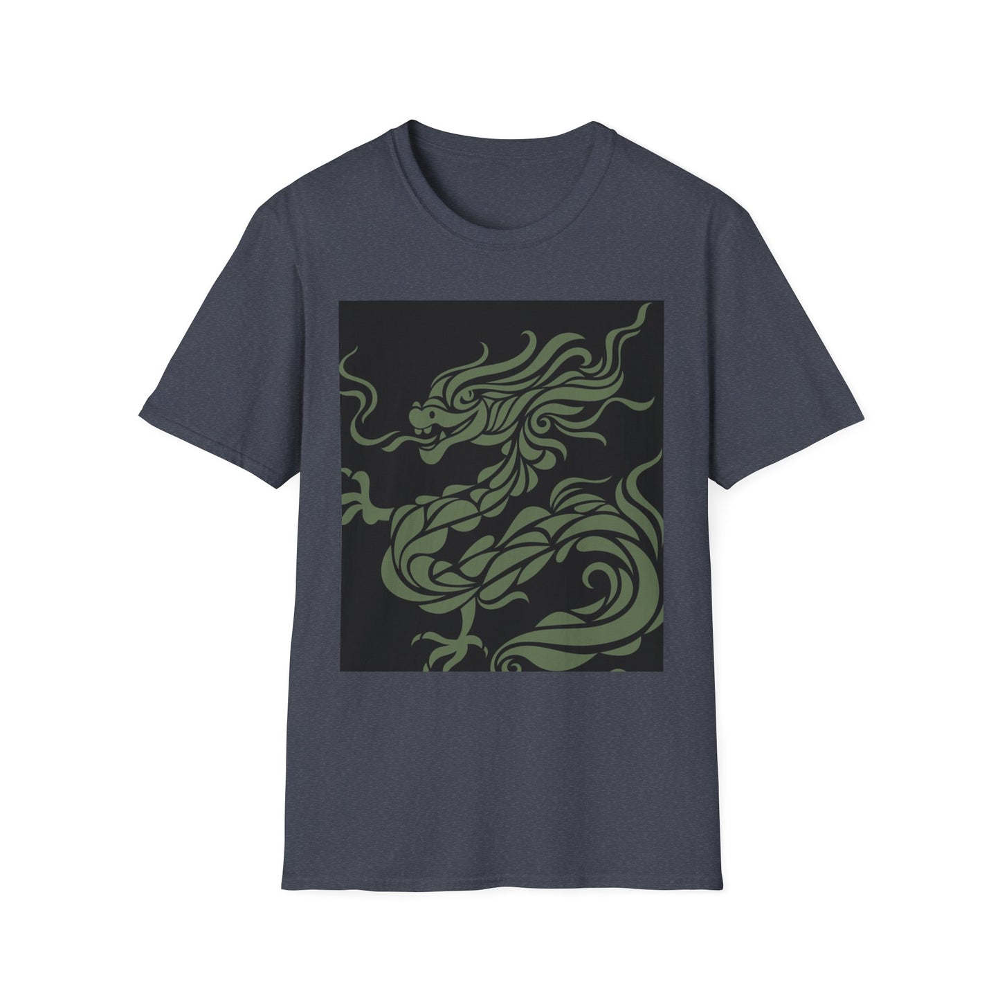 Mythical Chinese Dragon Unisex Softstyle T-Shirt