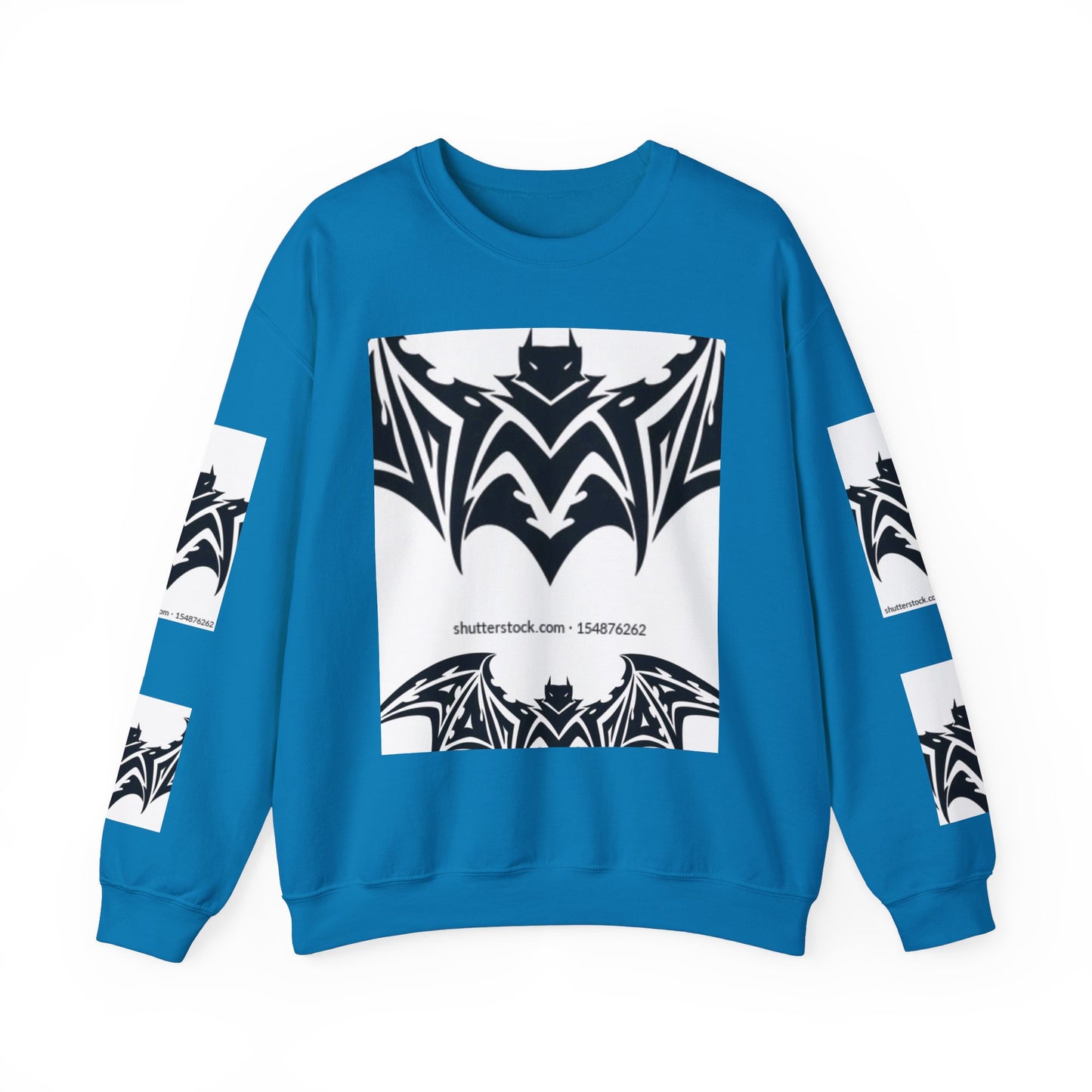 Gothic Bat Sweatshirt - Unisex Crewneck for Halloween & Casual Wear