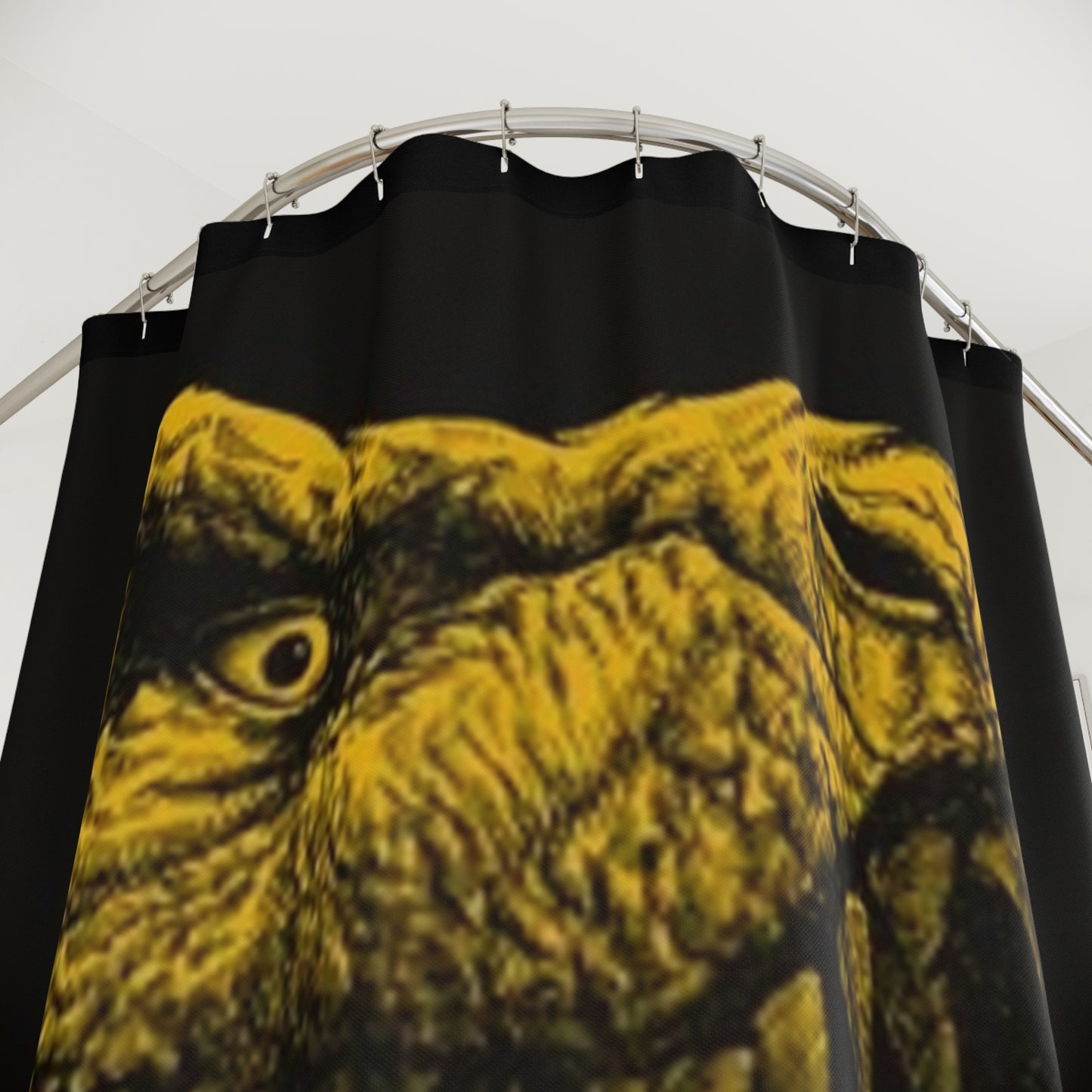 Dinosaur Shower Curtain - Bold T-Rex Design for a Unique Bathroom Decor