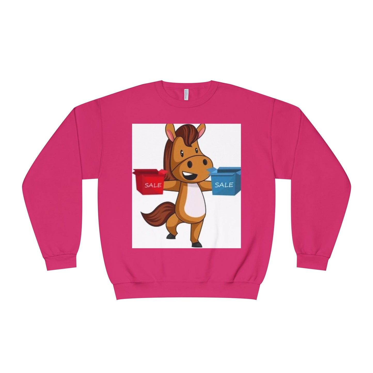 Funny Horse Sale Crewneck Sweatshirt | Unisex NuBlend®