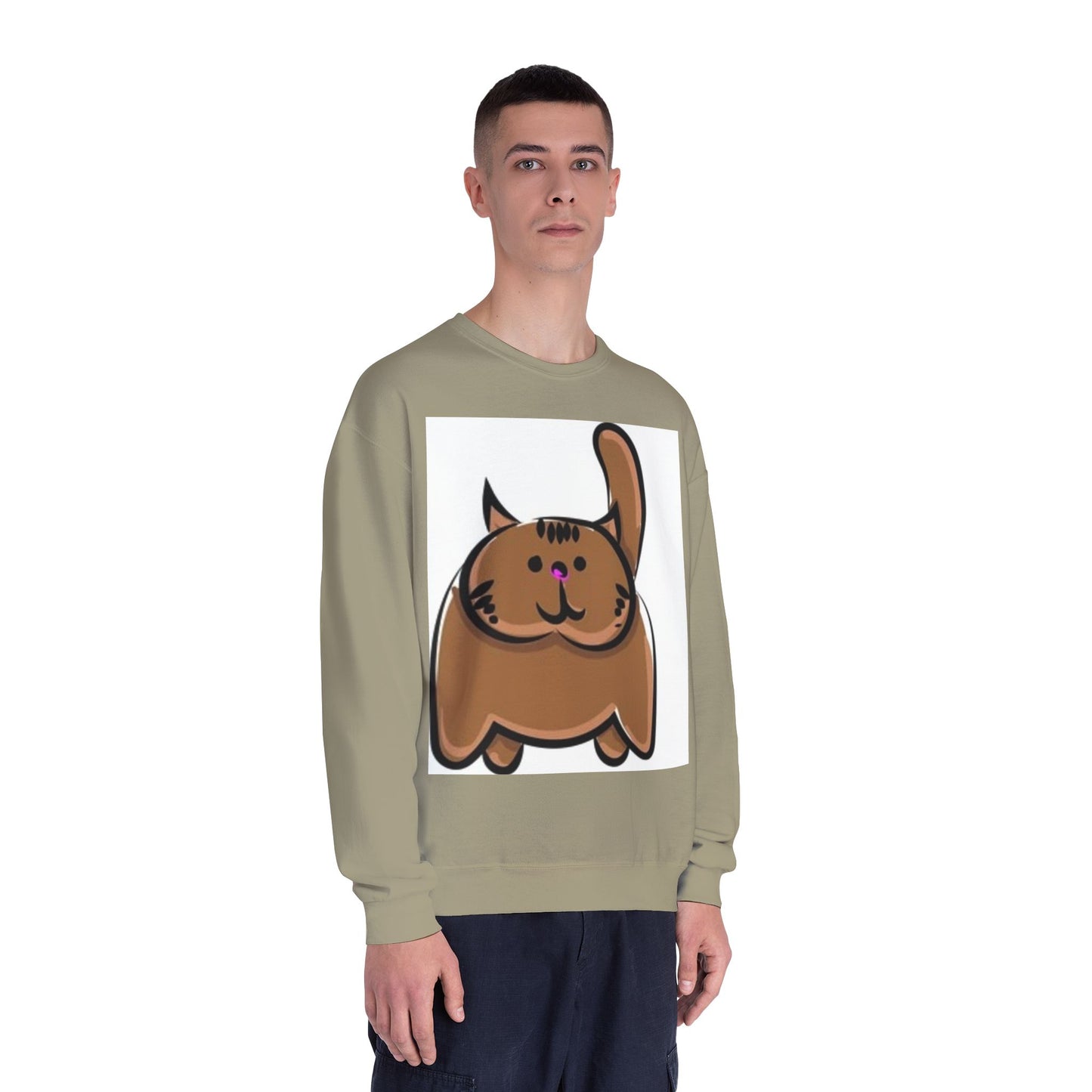 Cute Cartoon Cat Unisex Sweatshirt