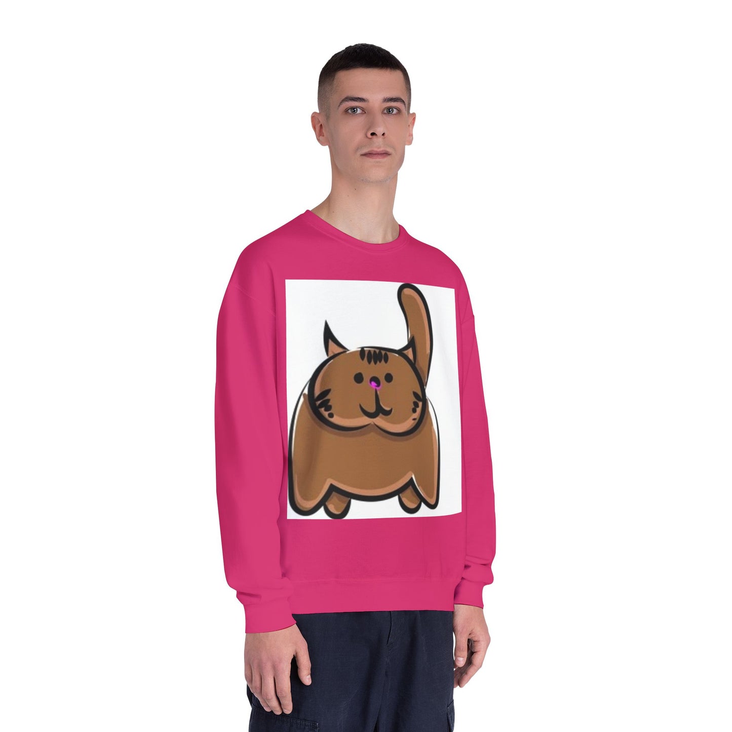 Cute Cartoon Cat Unisex Sweatshirt